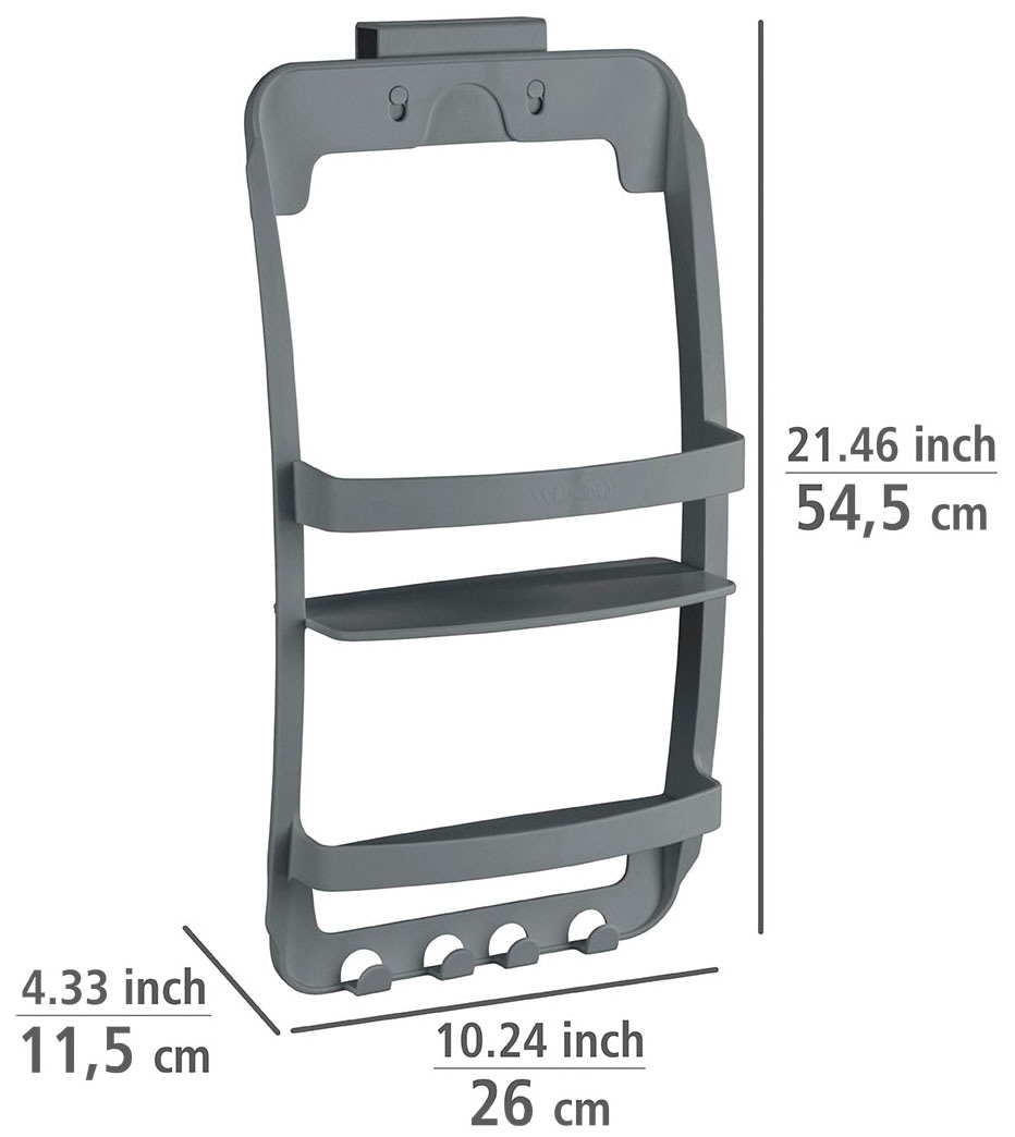WENKO Duschregal »Universal«, mit 4 Haken