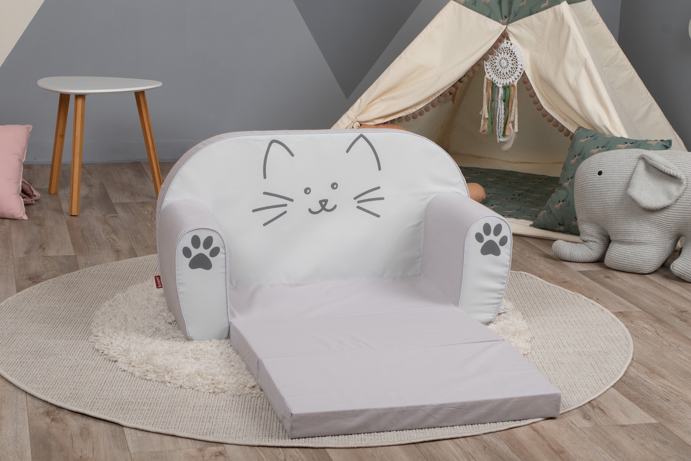 Knorrtoys® Sofa »Katze Lilli«, für Kinder; Made in Europe