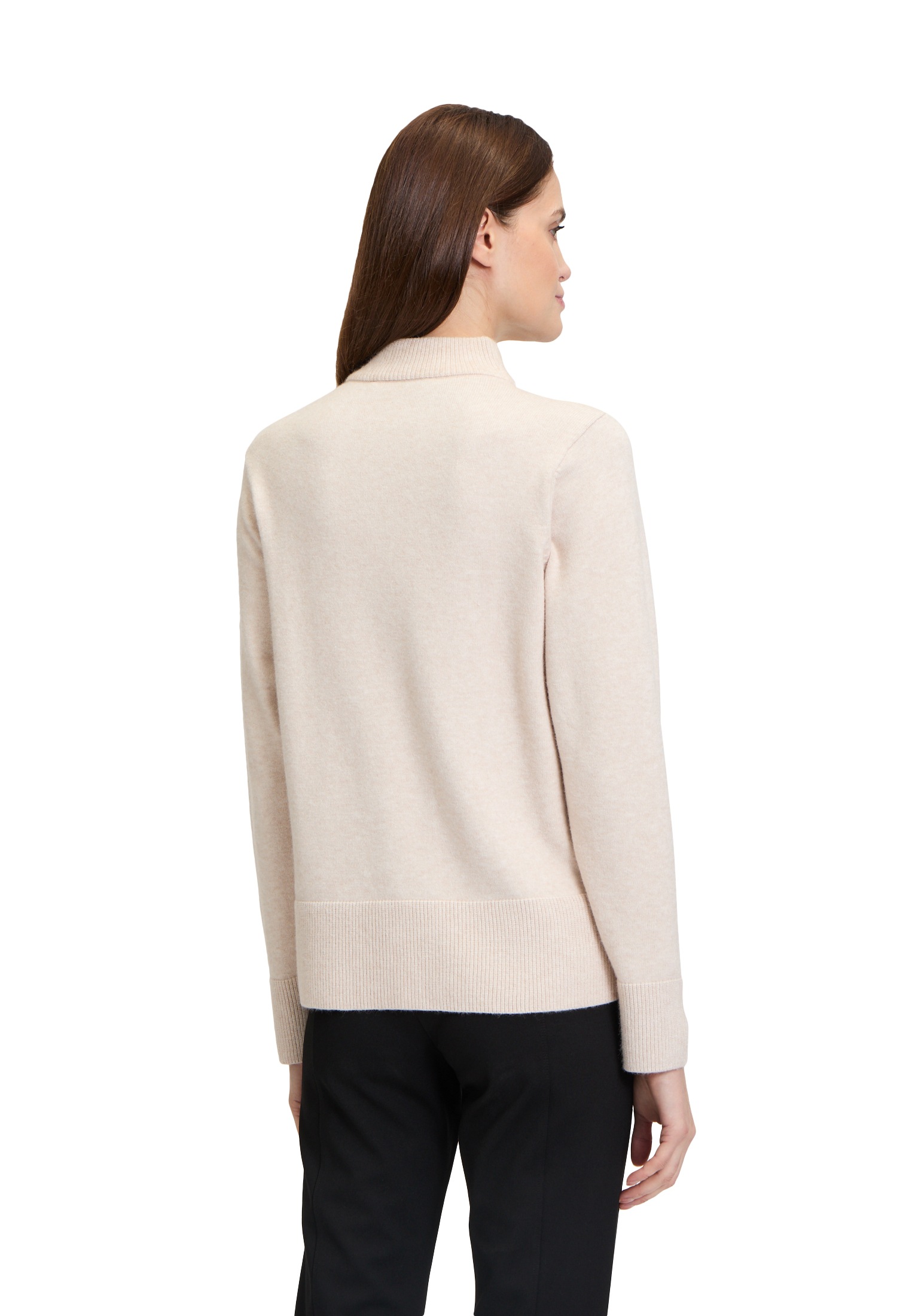 Betty Barclay Rundhalspullover »Feinstrickpullover mit Rippenstruktur«