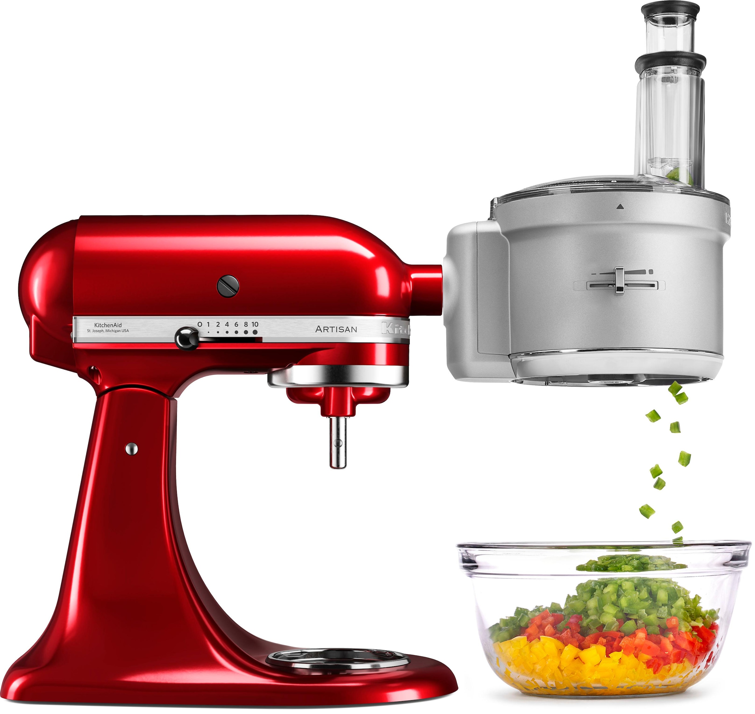 KitchenAid Zerkleinereraufsatz »5KSM2FPA Food-Processor-Vorsatz«, nicht für 5KSM7990X