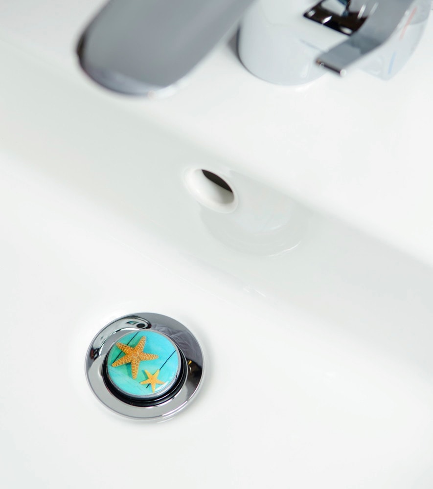 Sanilo Badaccessoire-Set »Sea Star« bestehend aus WC-Sitz, Badteppich und Waschbeckenstöpsel