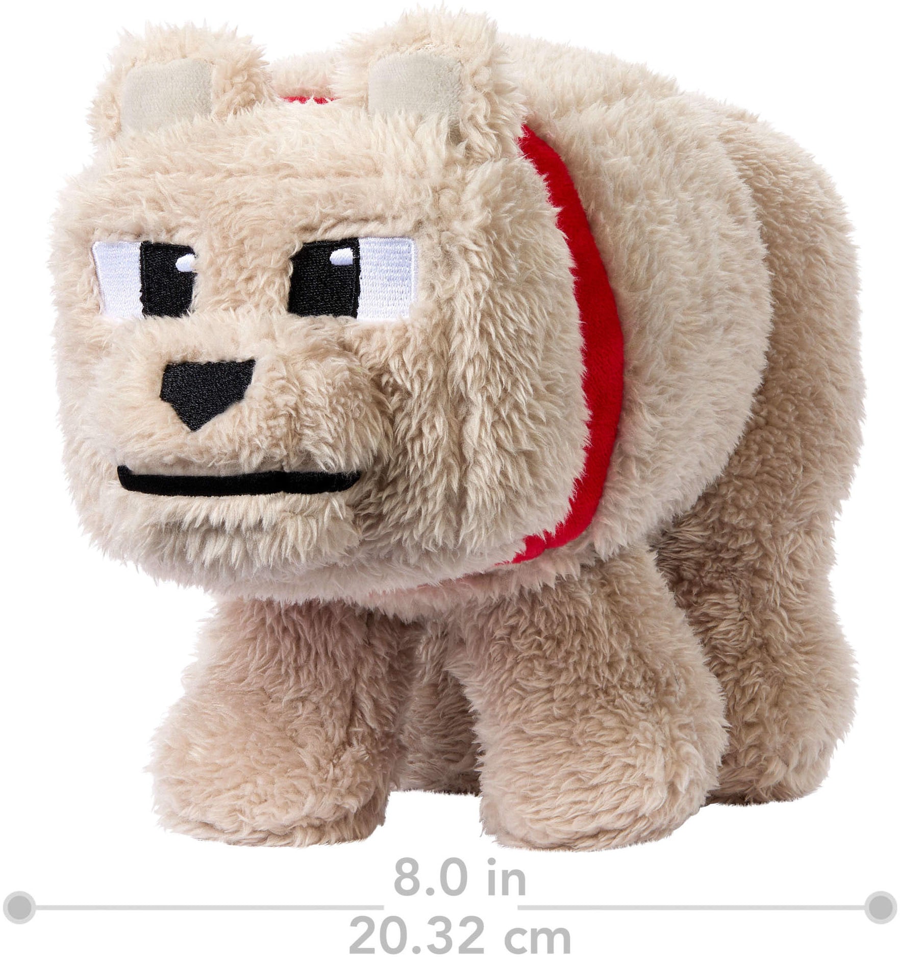 Mattel® Plüschfigur »Minecraft Dennis der Wolf«