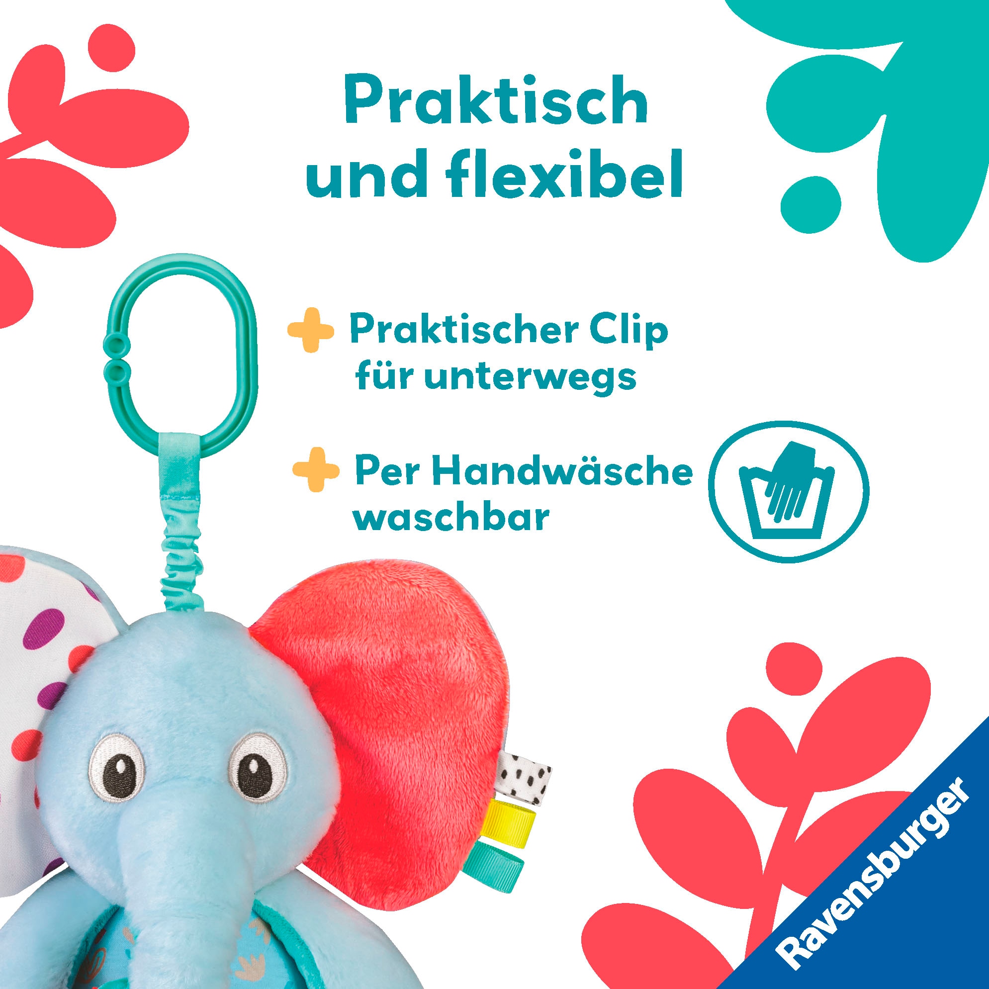 Ravensburger Greifspielzeug »Play+ Entdecker-Elefant«