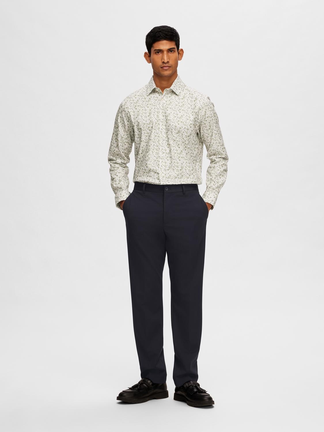 SELECTED HOMME Langarmhemd »SLHSLIMSOHO-ETHAN AOP SHIRT LS NOOS«