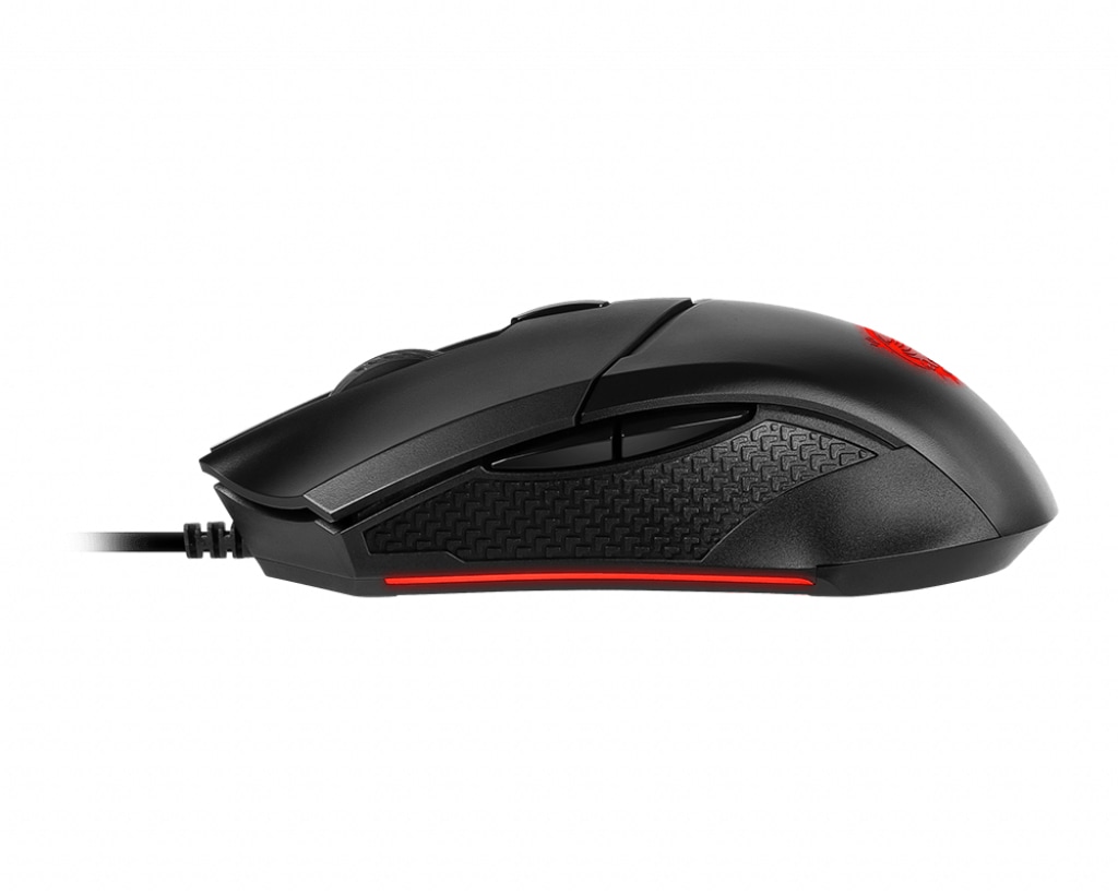MSI Maus »Clutch GM08 Gaming Maus, Black, USB«