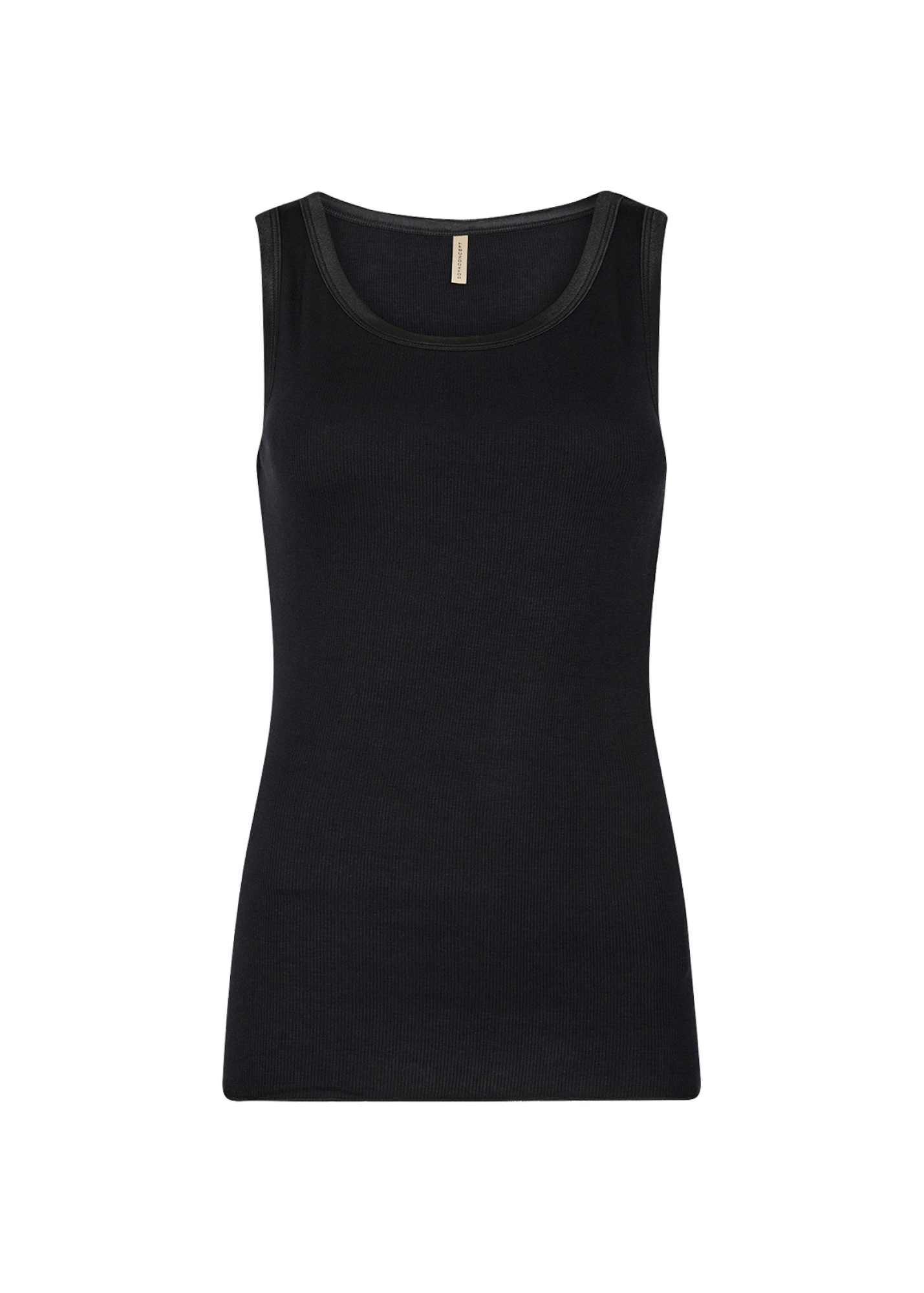 soyaconcept Tanktop »SC-RYAN 1«, elastisches Basic-Top in Viskose-Ripp-Qualität, super zum Unterziehen