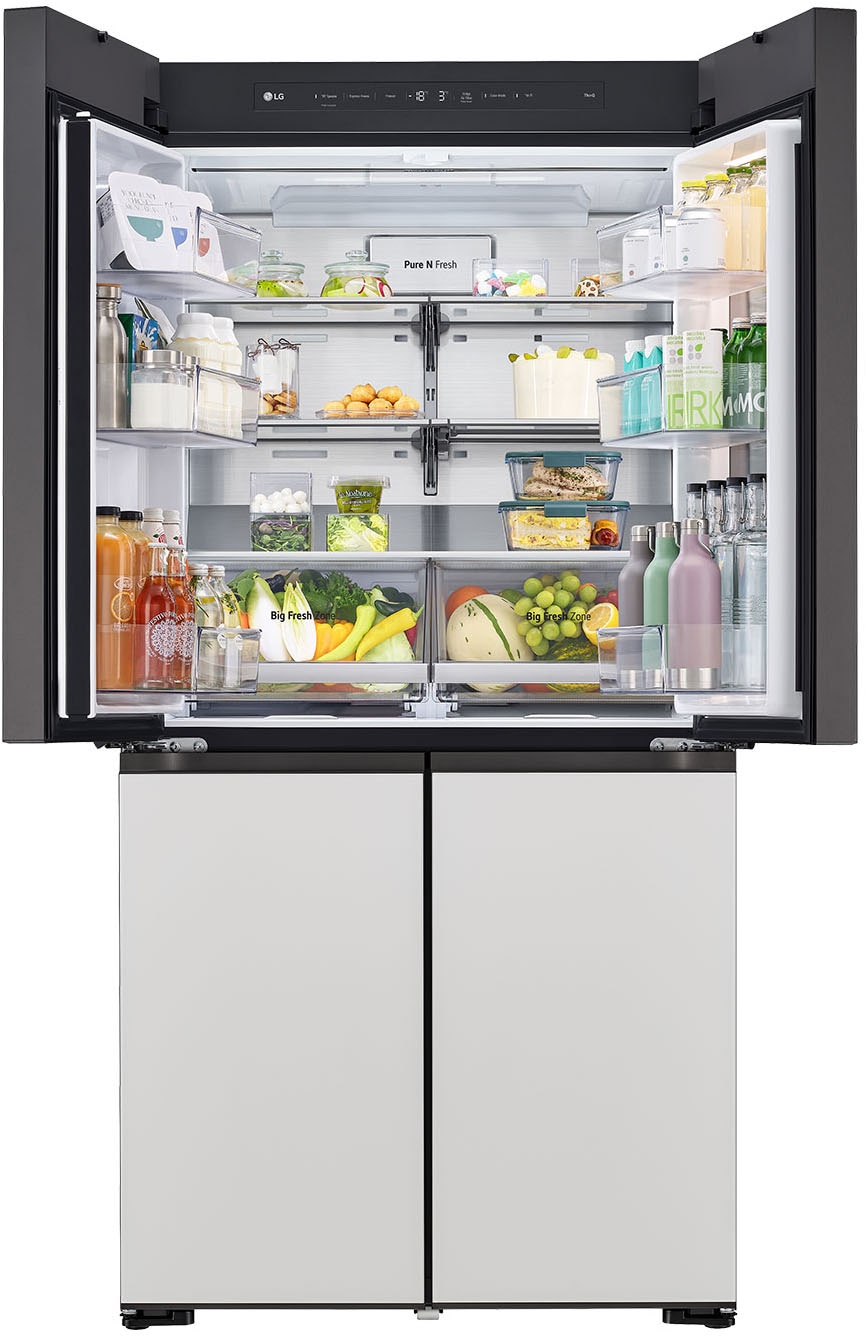 LG Multi Door »GMV960NNME« 186,5 cm hoch 91,4 cm breit innovative Luftzirkulation im gesamten Innenraum