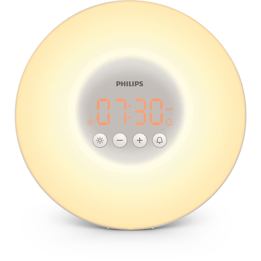 Philips Tageslichtwecker »Wake-up Light HF3500/01«, mit 10 Helligkeitseinstellungen und Schlummerfunktion