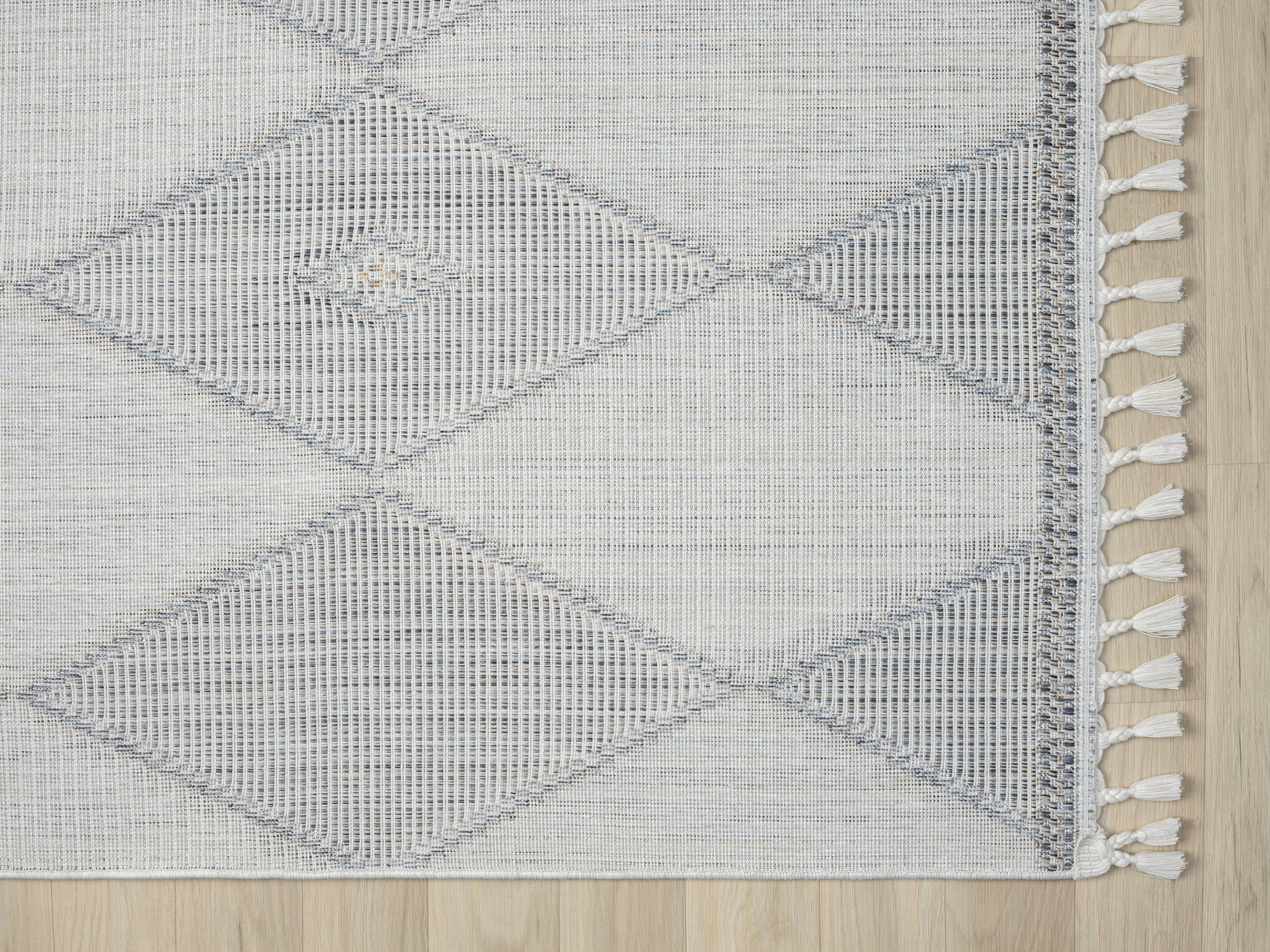 Myflair Möbel & Accessoires Teppich »Luana 2, LAGERRÄUMUNG!« rechteckig 10 mm Höhe Kurzflor, Sisal Optik, mit Fransen, besonders weich durch Microfaser