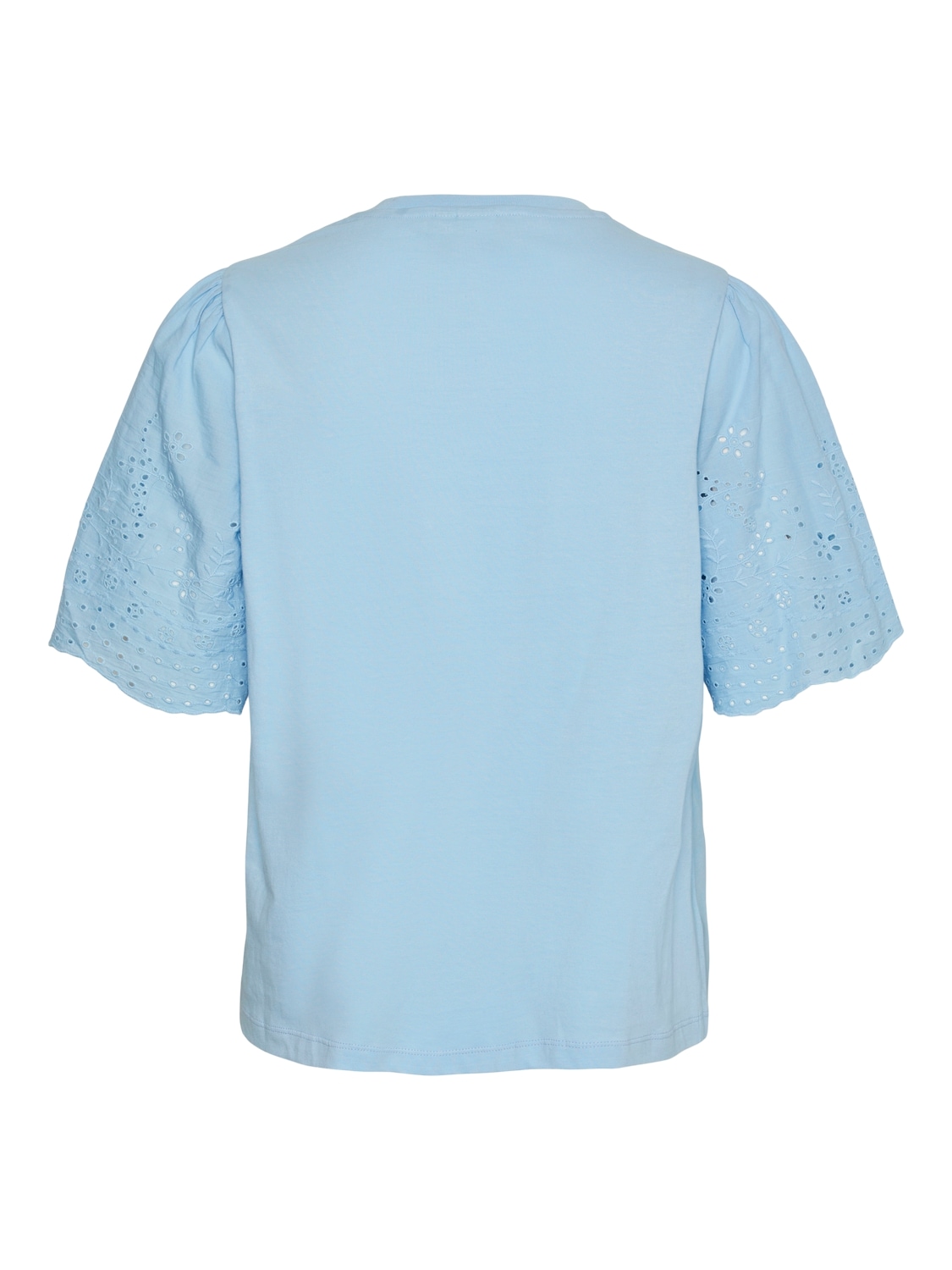 Y.A.S Kurzarmshirt »YASLEX SS TOP W. EMB SLEEVES S. NOOS« mit Lochstickerei