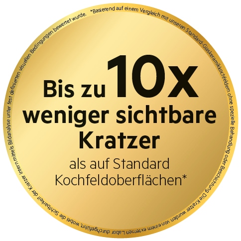 AEG Kochfeld mit Dunstabzug »TH84CB0BSZ« Bis zu 10x weniger sichtbare Kratzer – Made in Germany