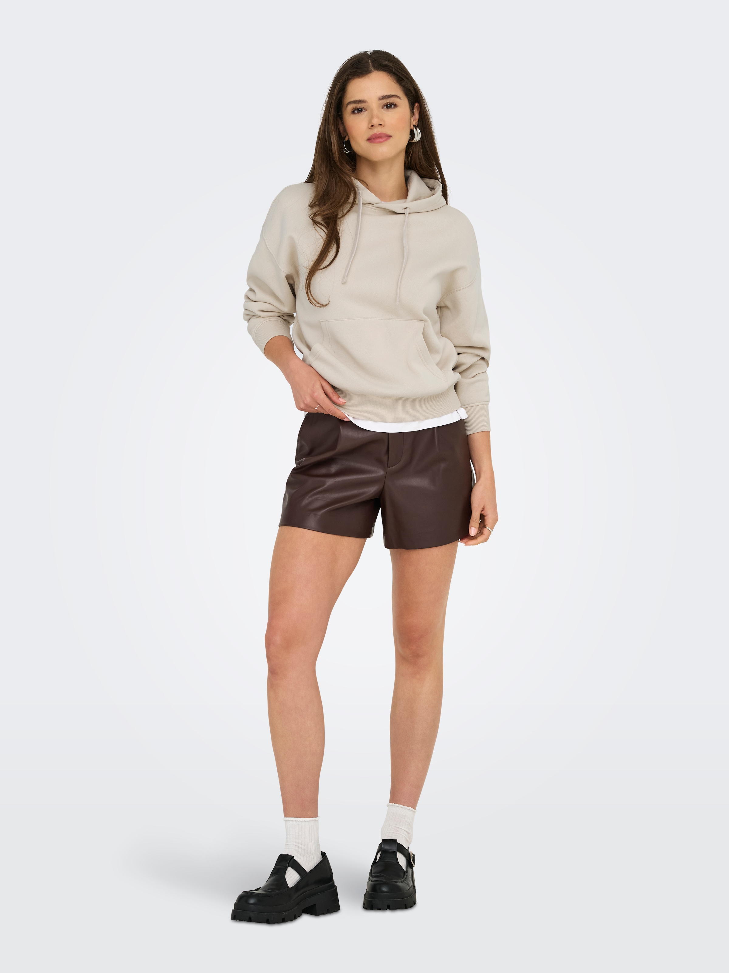 ONLY Kapuzensweatshirt »ONLBEST L/S HOOD SWT NOOS«