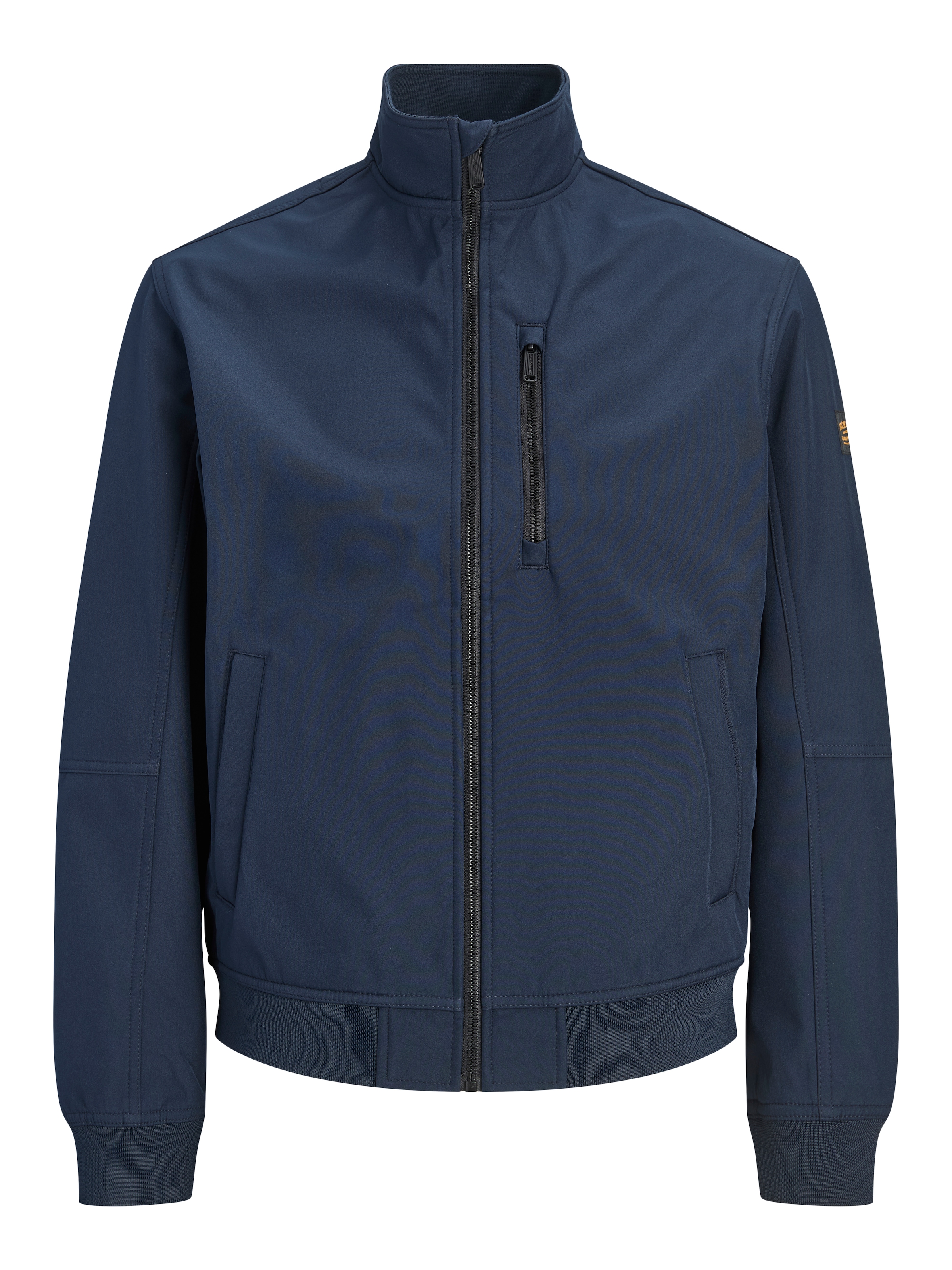 Jack & Jones Softshelljacke »JJELIAM SOFTSHELL BOMBER NOOS« Kunstfaser, regular fit