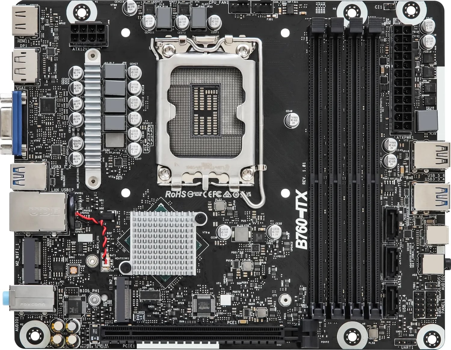 Asrock Barebone-PC »DeskMeet B660«