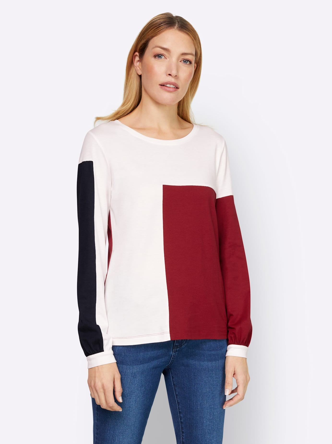 heine Rundhalsshirt »Shirt«, (1 tlg.)