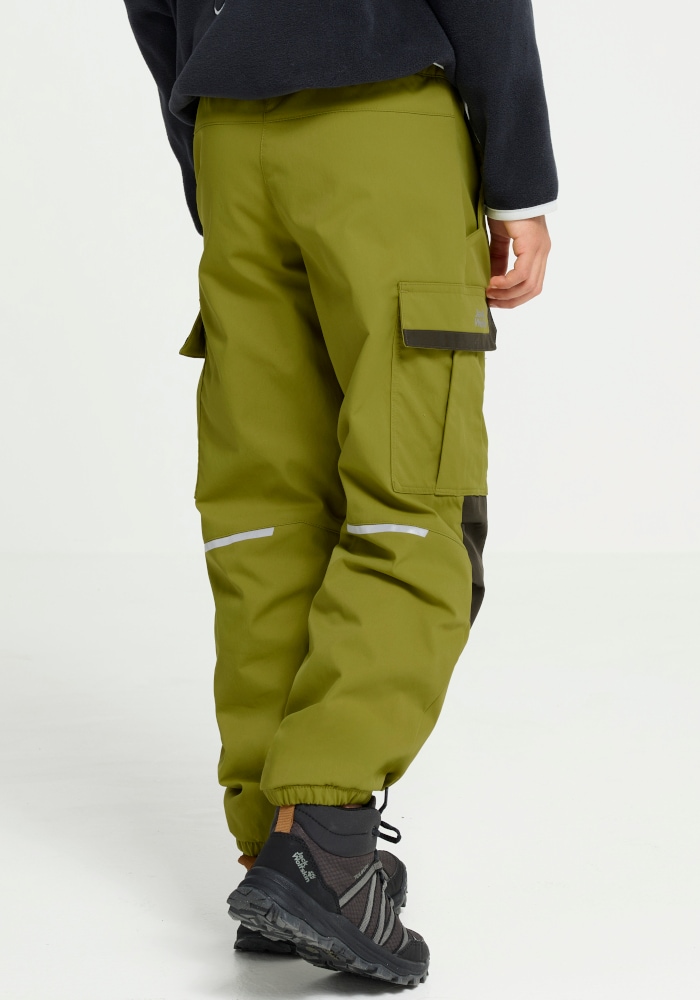 Jack Wolfskin Cargohose »CARGO WINTER PANTS K«  Kinder-Winterhose, wind- und wasserabweisend, warm