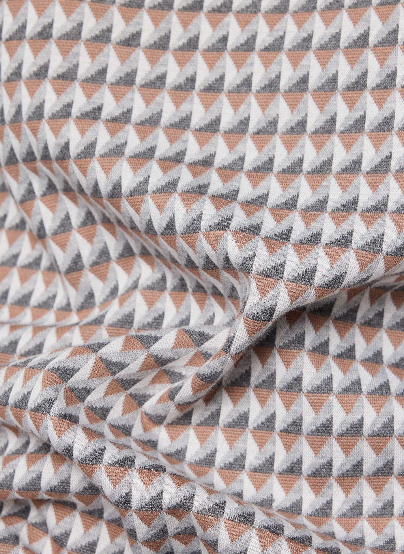 Rabe 3/4-Arm-Shirt mit grafischem Muster und Schalkragen mit Glitzersteinen