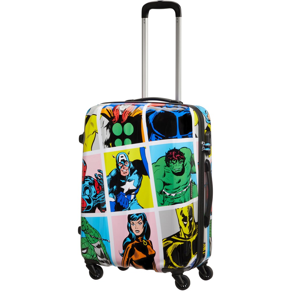 American Tourister® Hartschalen-Trolley »Marvel Legends, Marvel Pop Art, 65 cm«, 4 Rollen