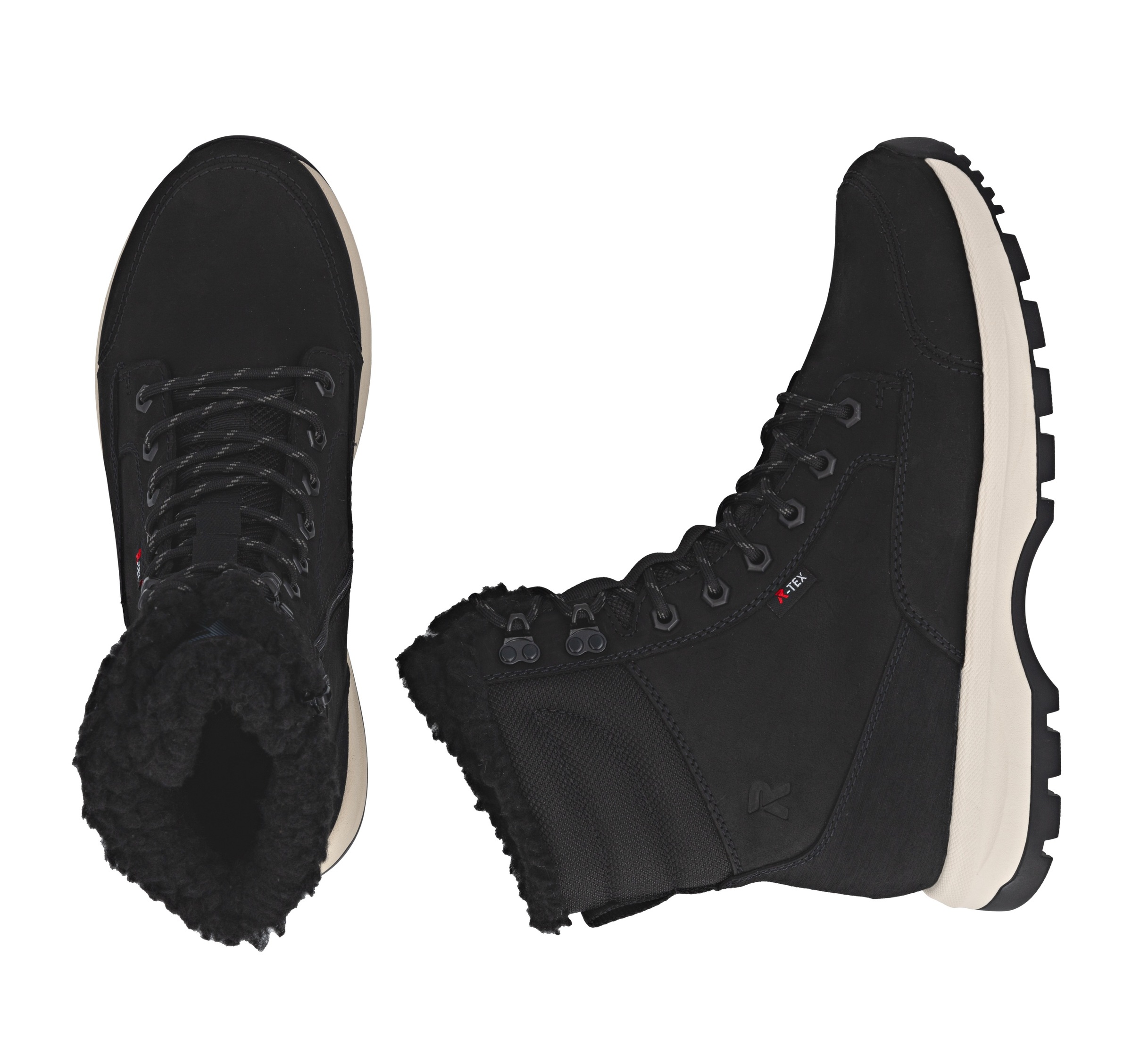 RIEKER Sport Winterboots  Schnürboots, Winterstiefelette mit wasserabweisender RiekerTEX-Membran