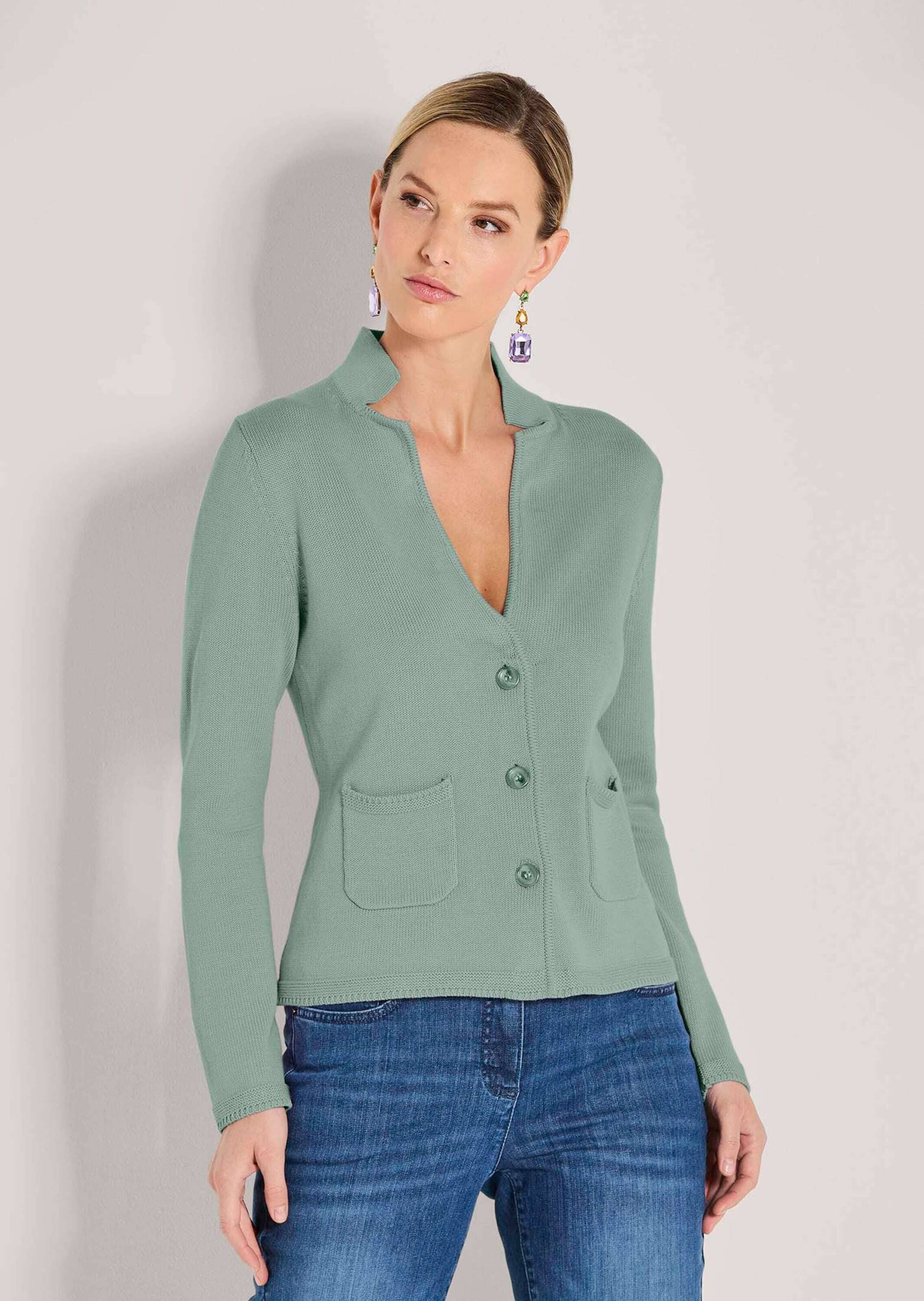 MADELEINE Strickjacke »Strickblazer Strickblazer«