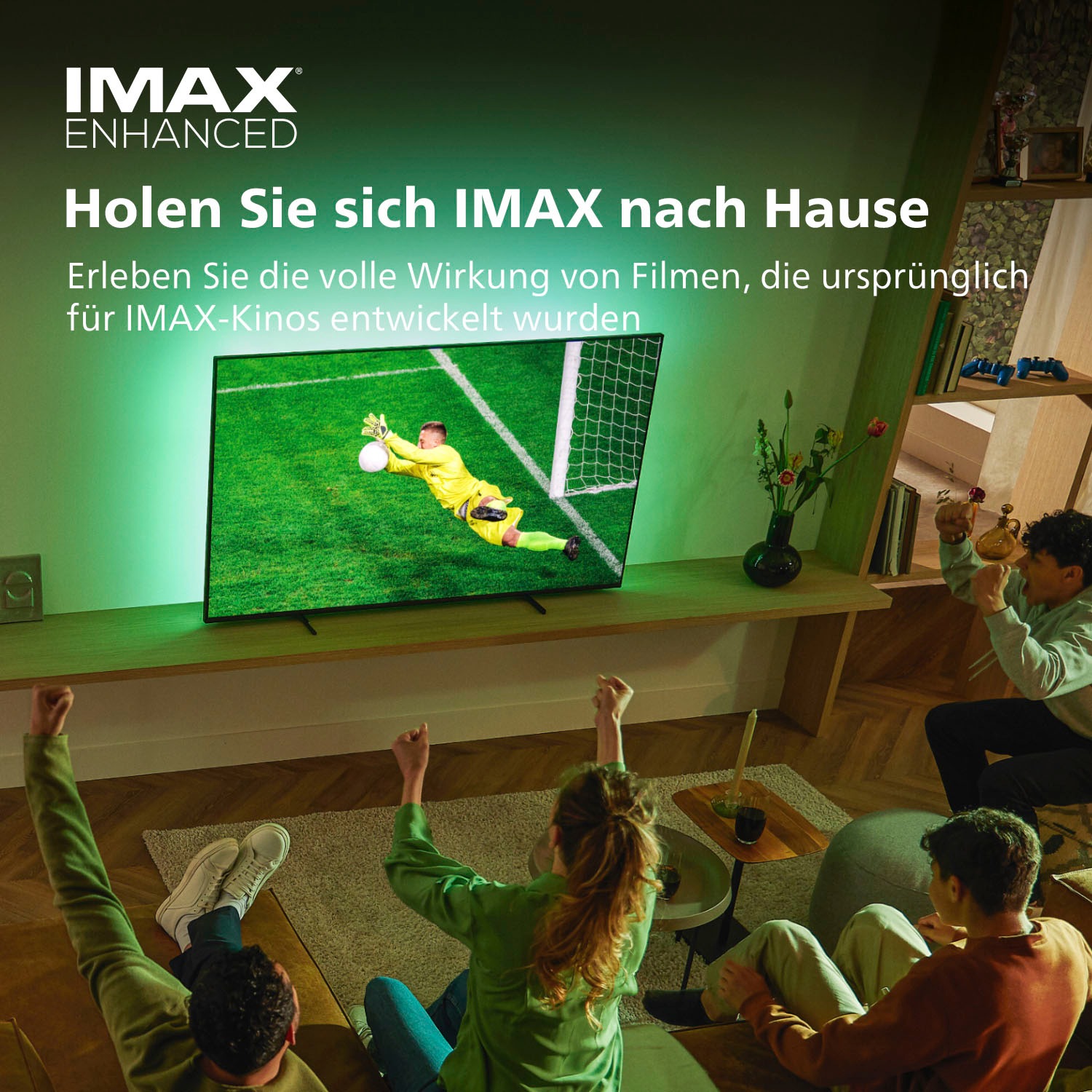 Philips LED-Fernseher »55PML9507/12«, 4K Ultra HD, Android TV-Smart-TV