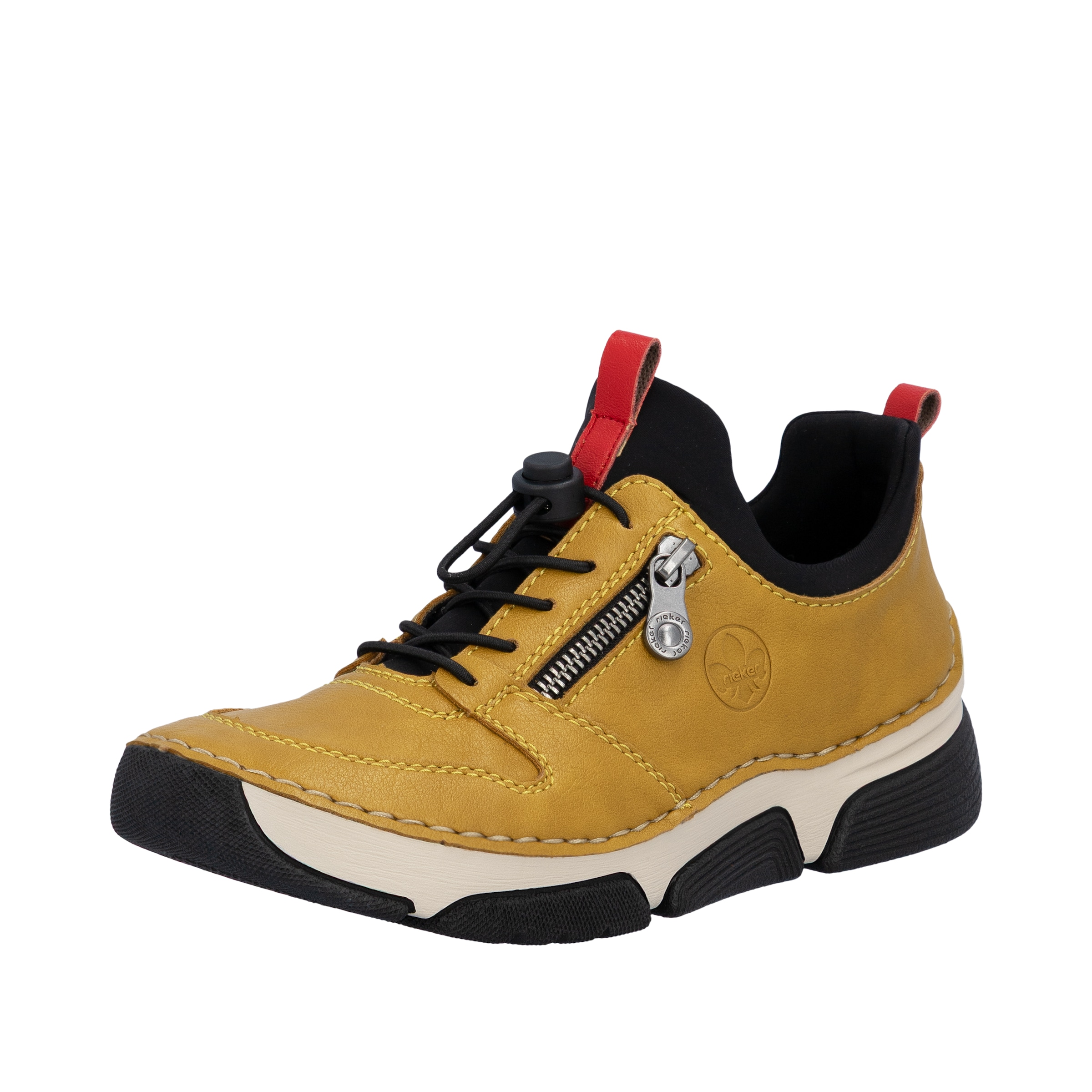 Rieker Slip-On Sneaker  Schlupfschuh, Halbschuh, Freizeitsneaker, Gummizug, Schnellverschluss
