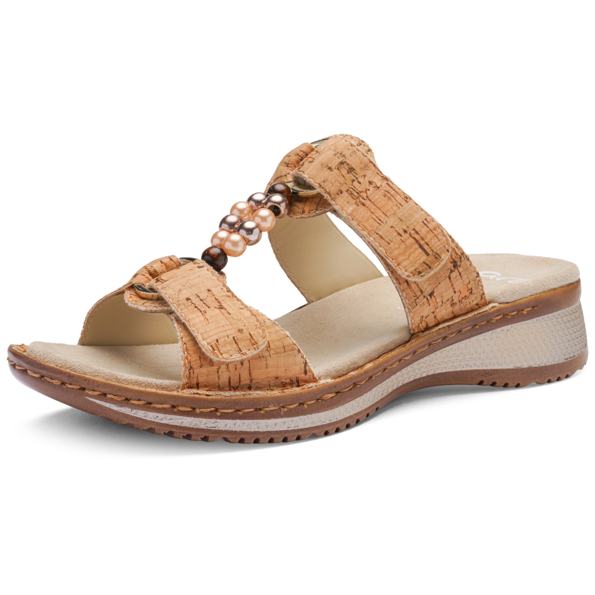 Ara Pantolette »HAWAII«  Schlupfschuh, Komfortschuh mit Klettverschlüsse, G-Weite