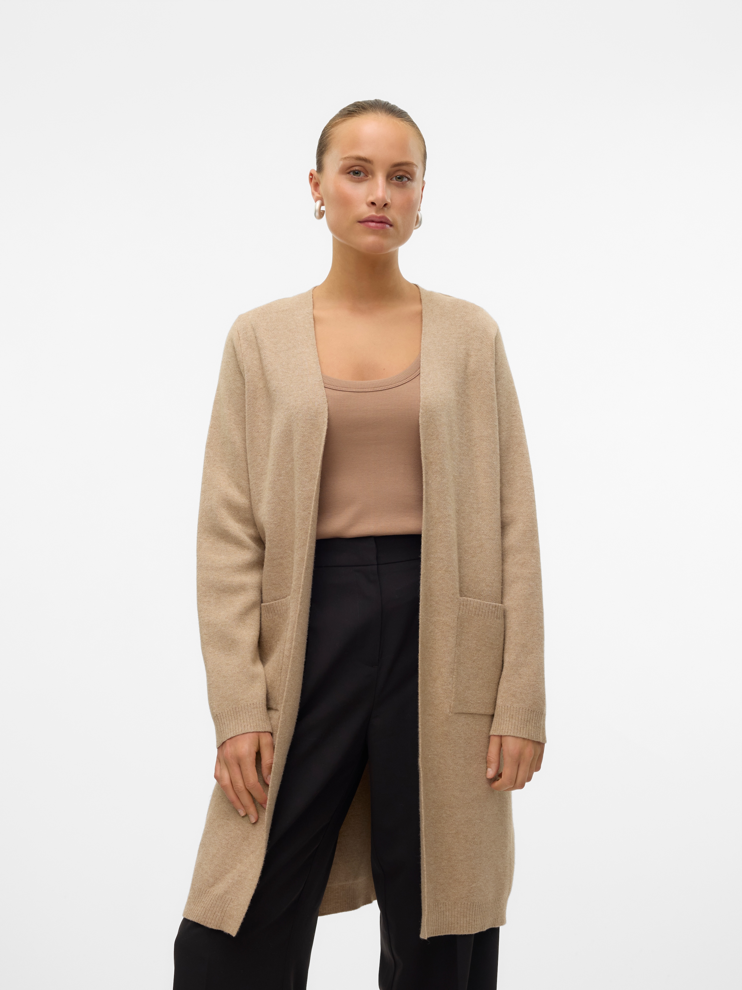 Vero Moda Longstrickjacke »VMSABA LS POCKET COATIGAN GA NOOS«