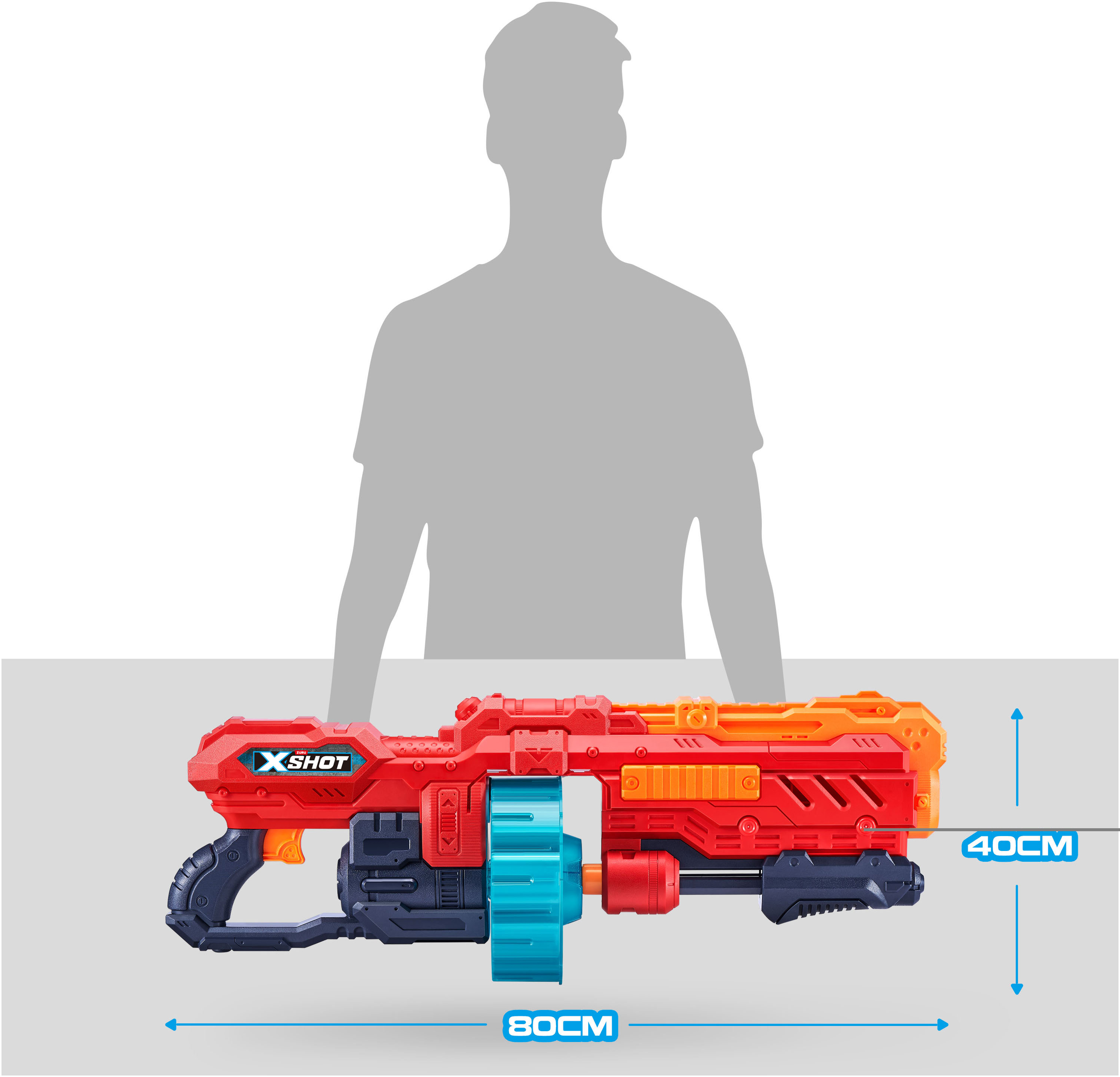 XSHOT Blaster »XSHOT, Excel Turbo Advance Blaster mit Darts«