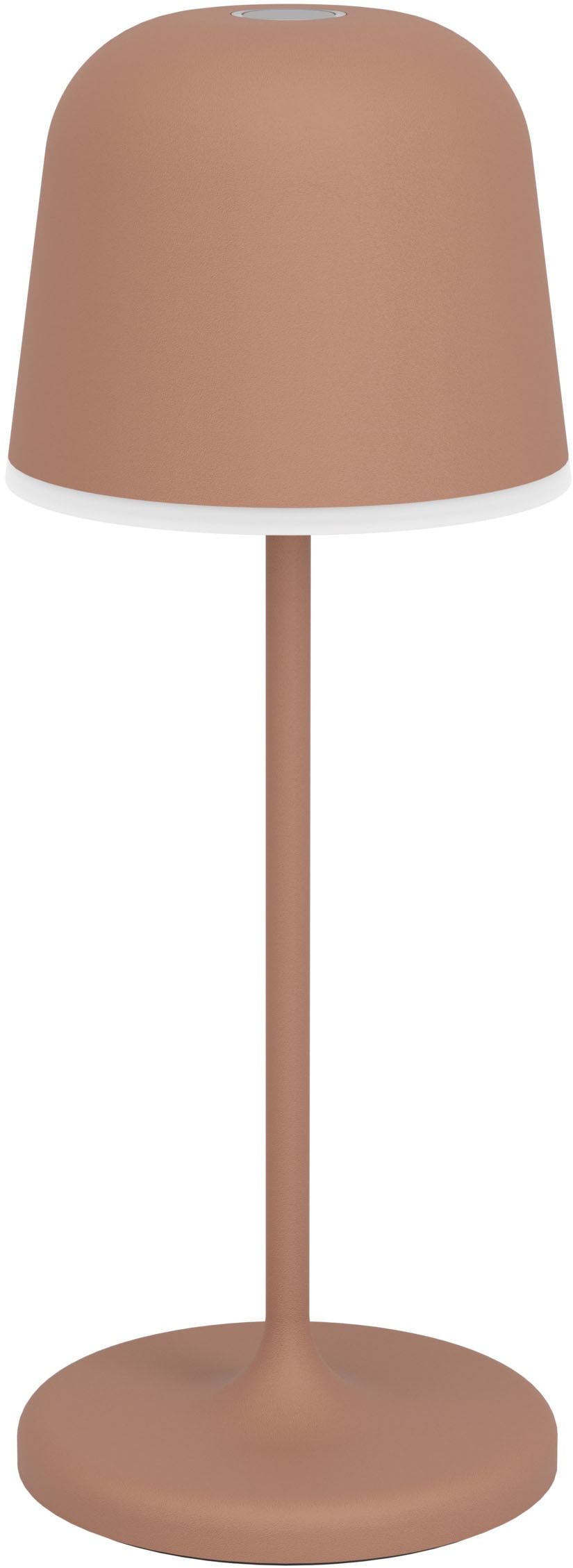 EGLO Tischleuchte »MANNERA-S Tischlampe - Alu, Stahl - LED - 1,8W - IP54« LED-Modul 1 Stk. Neutralweiß | Warmweiß Akku Außentischleuchte, Gartenlampe m. Erdspieß, H20 x Ø7,5 cm