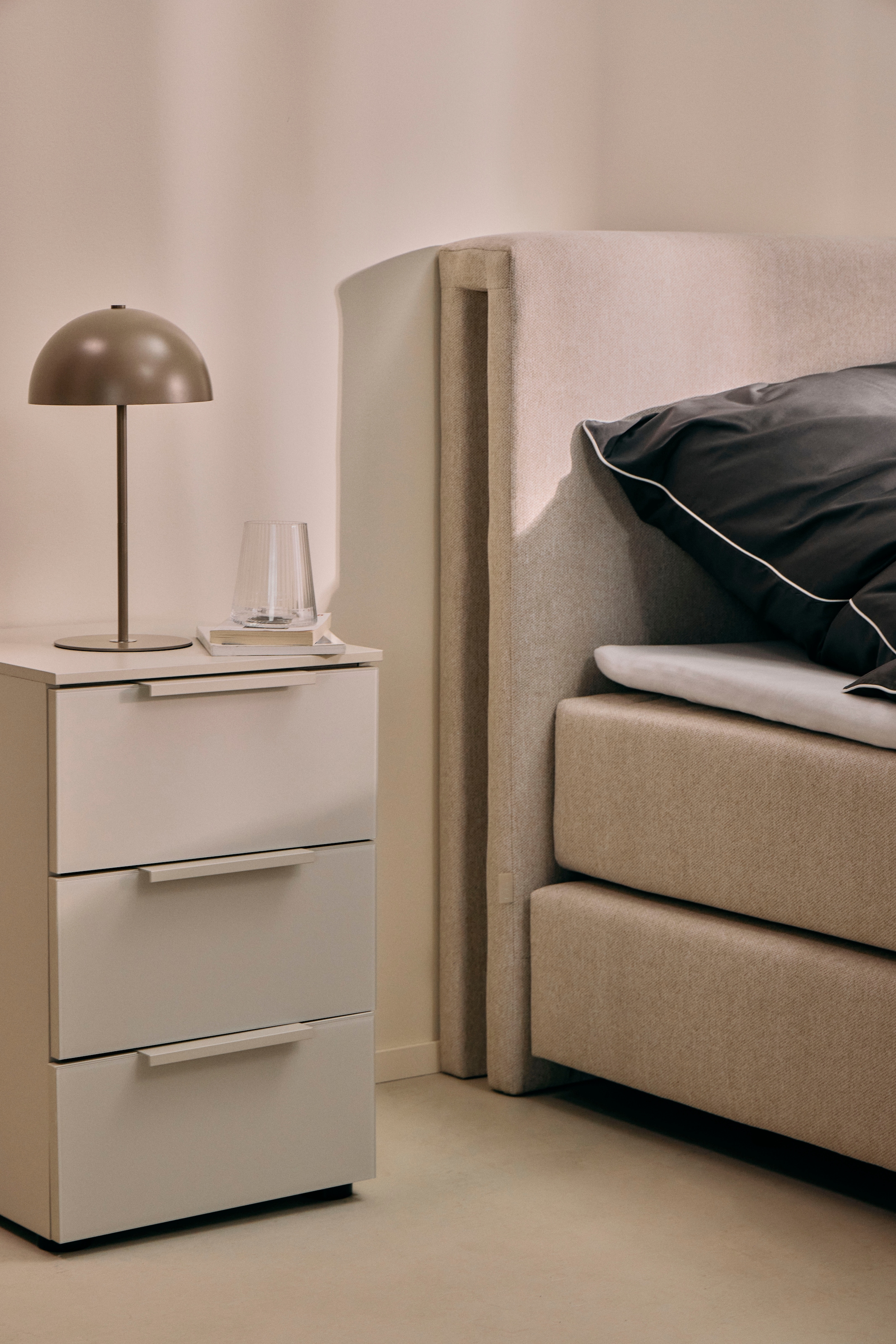 LeGer Home by Lena Gercke Tischleuchte »Linnea Akku Variante«, 1 flammig, Leuchtmittel LED-Modul | LED fest integriert, Pilzleuchte mit Akku, Höhe 38 cm, Ø 20 cm, 400 lm, 3000 K, CCT