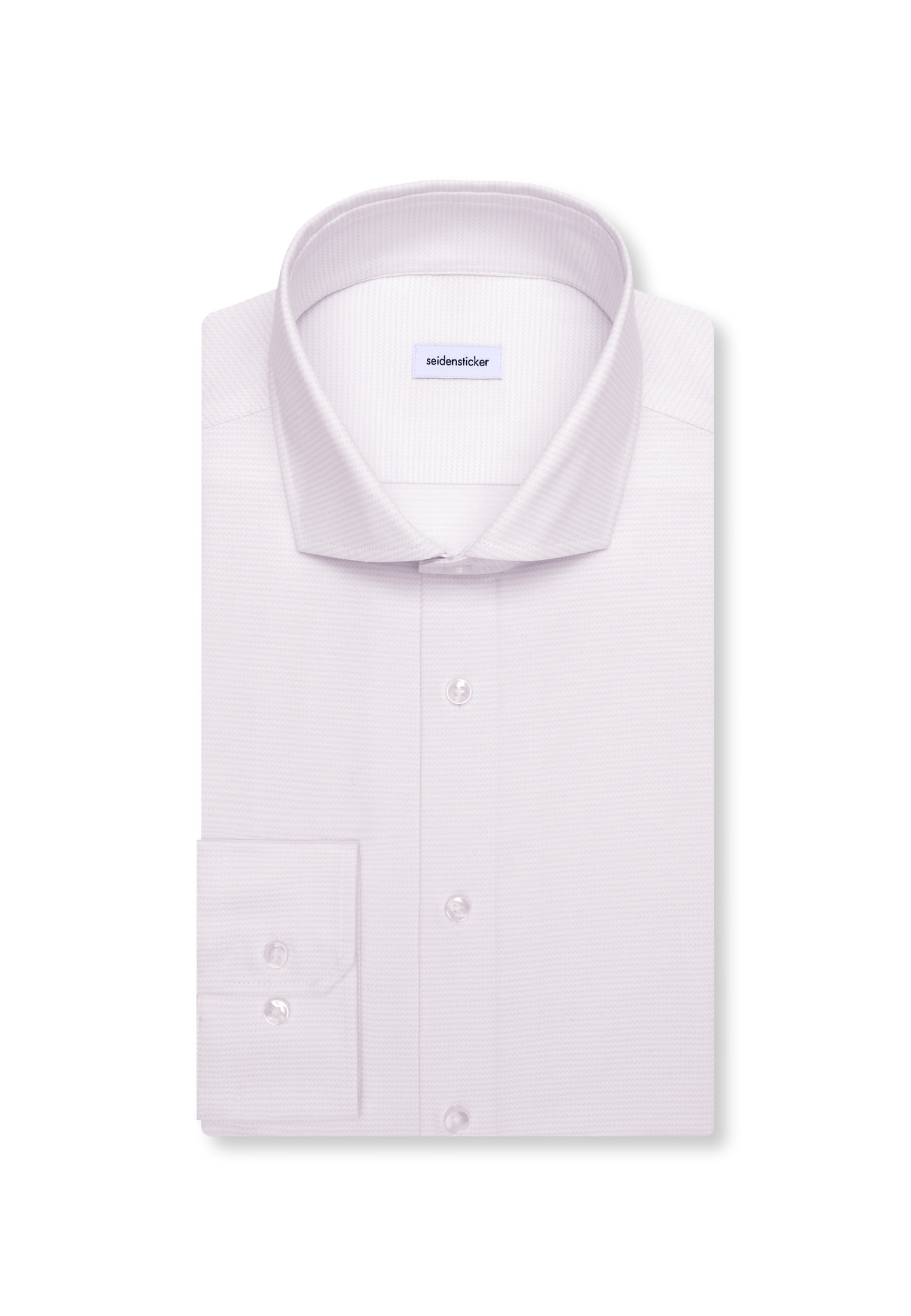seidensticker Businesshemd »Schwarze Rose« Slim 1/1 Kentkragen Struktur