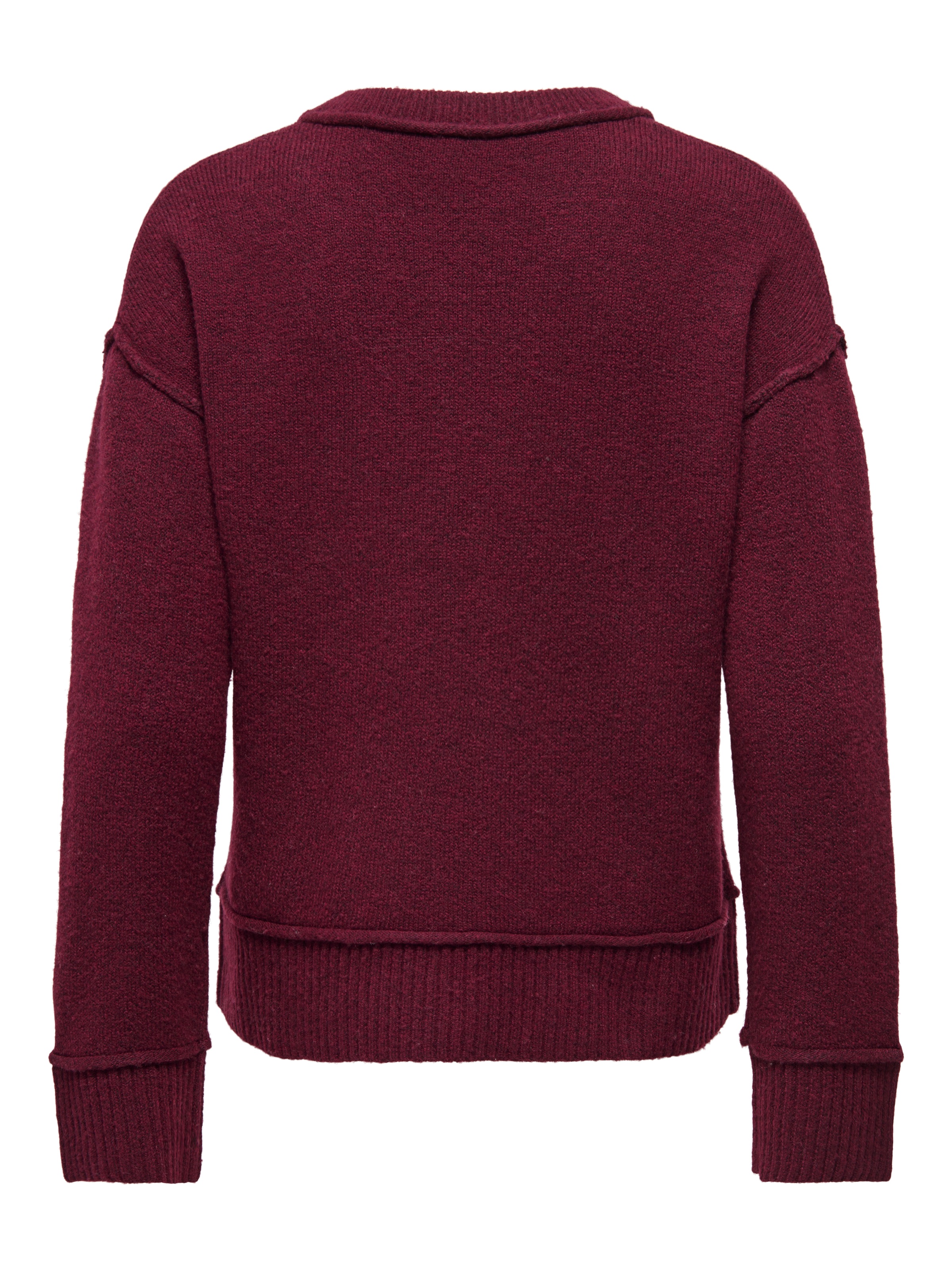 ONLY Strickpullover »ONLHAZEL LS DETAIL O-NECK  BF KNT«