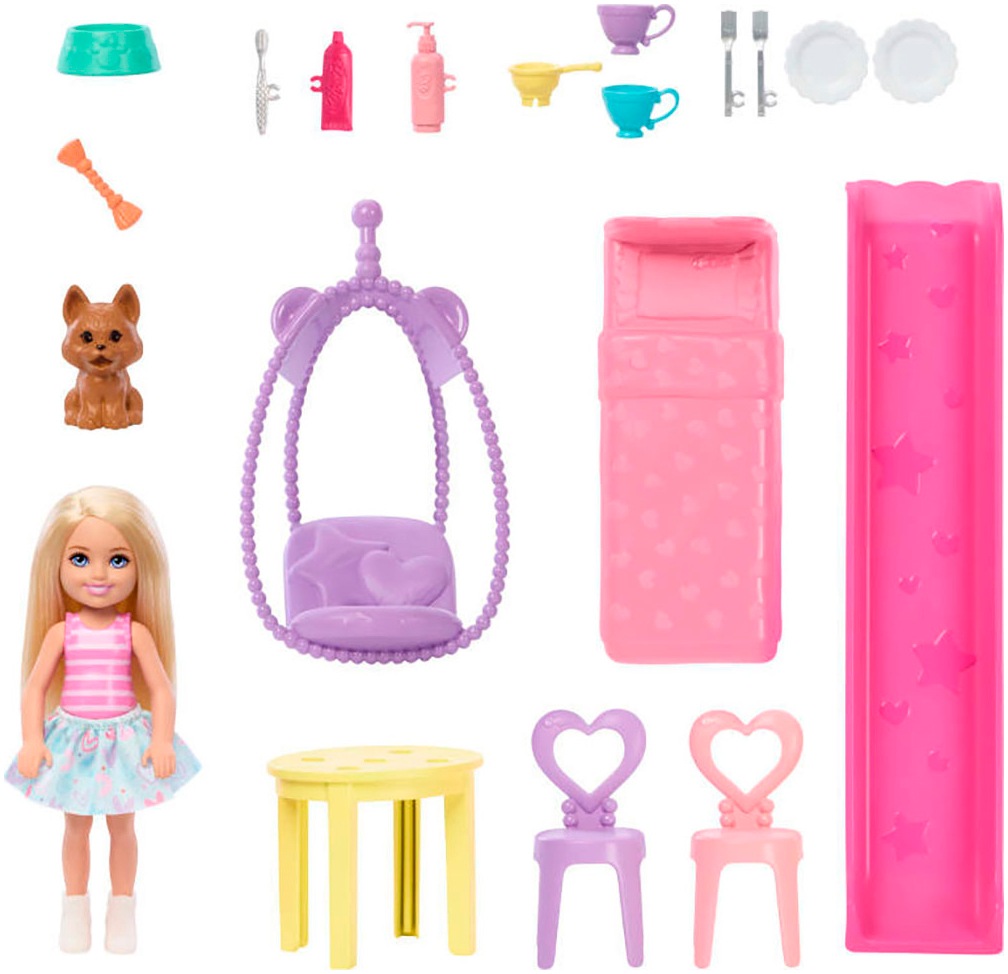 Barbie Puppenhaus »Aufklappbares Pop-Up-Haus Chelsea«