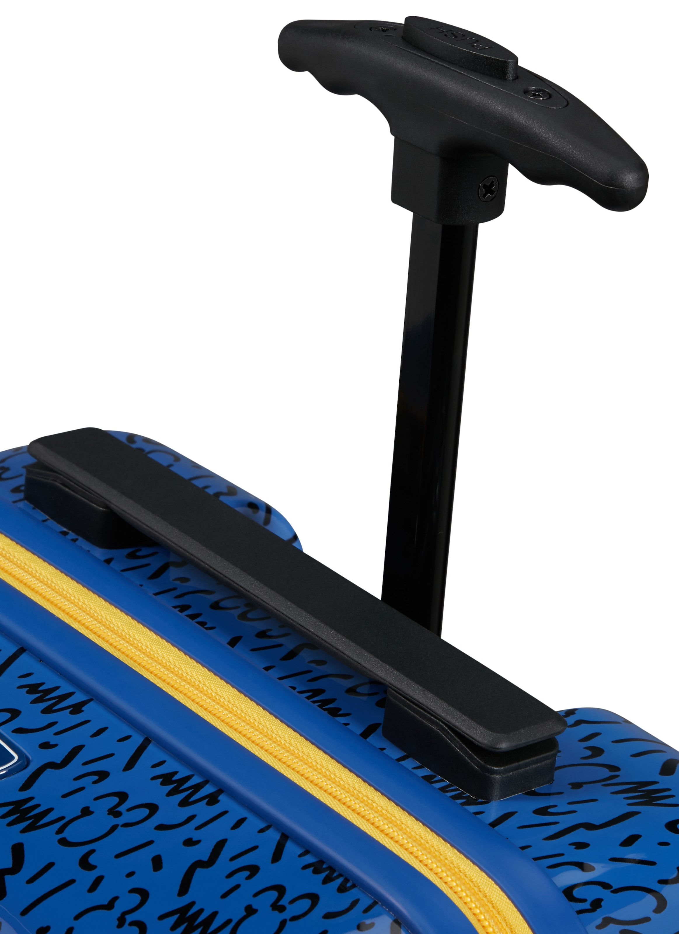 Samsonite Kinderkoffer »DAYDREAM DISNEY, Mickey Happy« 24 l 4 Rollen mit oberem Fach und Trennpolster, mit unterem Fach und Kreuzspanngurt