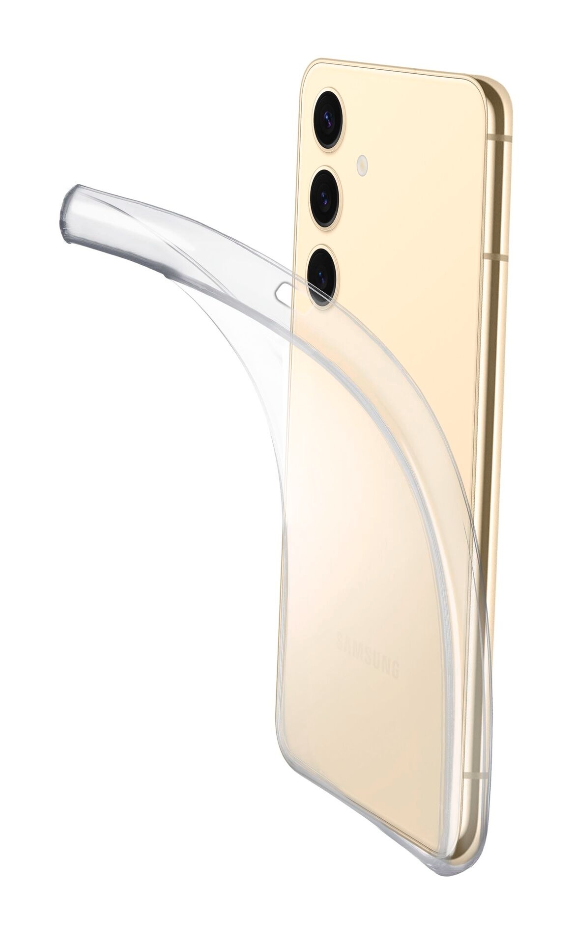 Cellularline Handyhülle »Fine Case für Samsung Galaxy S25«, Backcover, Schutzhülle, Handyschutzhülle, Case, Schutzcase, stoßfest