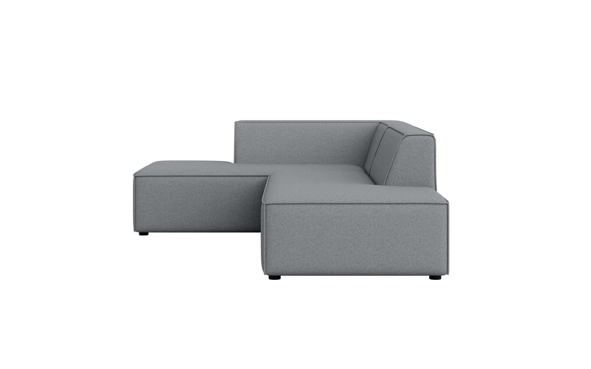 INOSIGN Ecksofa »Ecksofa Cavan mit Ottomane links oder rechts bestellbar«, L-Form mit Wellenunterfederung, Maße B/T/H: 270/180/72 cm