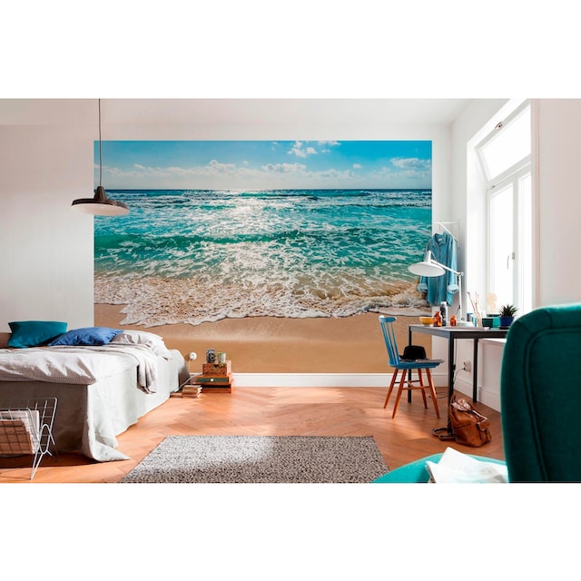 Komar Fototapete »Seaside«, 368x254 cm (Breite x Höhe), inklusive Kleister  online kaufen | mit 3 Jahren XXL Garantie