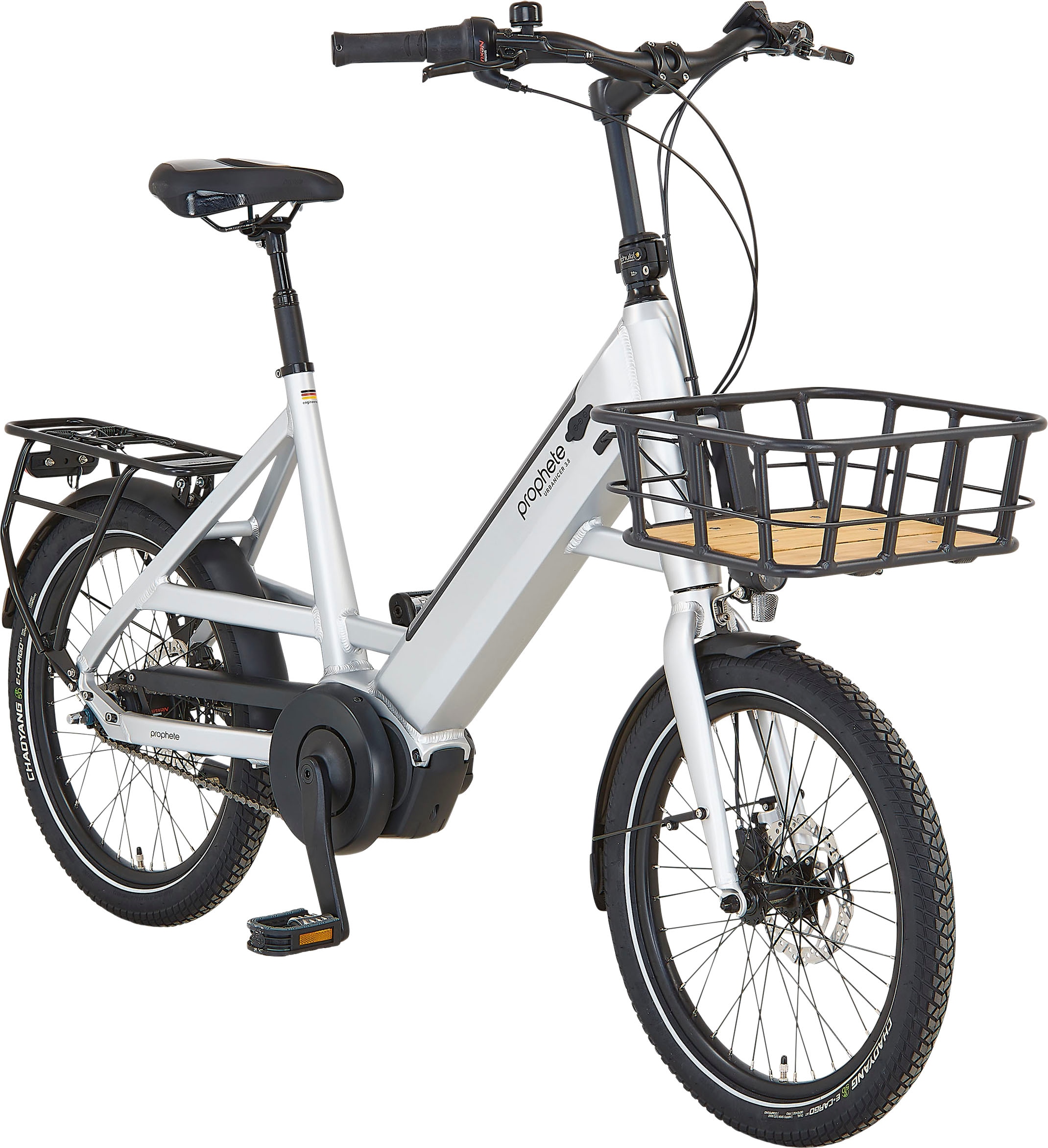 Prophete »Urbanicer 3.8« 7 Gang Shimano Nexus Schaltwerk Nabenschaltung Mittelmotor 250 W Pedelec, Elektrofahrrad für Damen und Herren