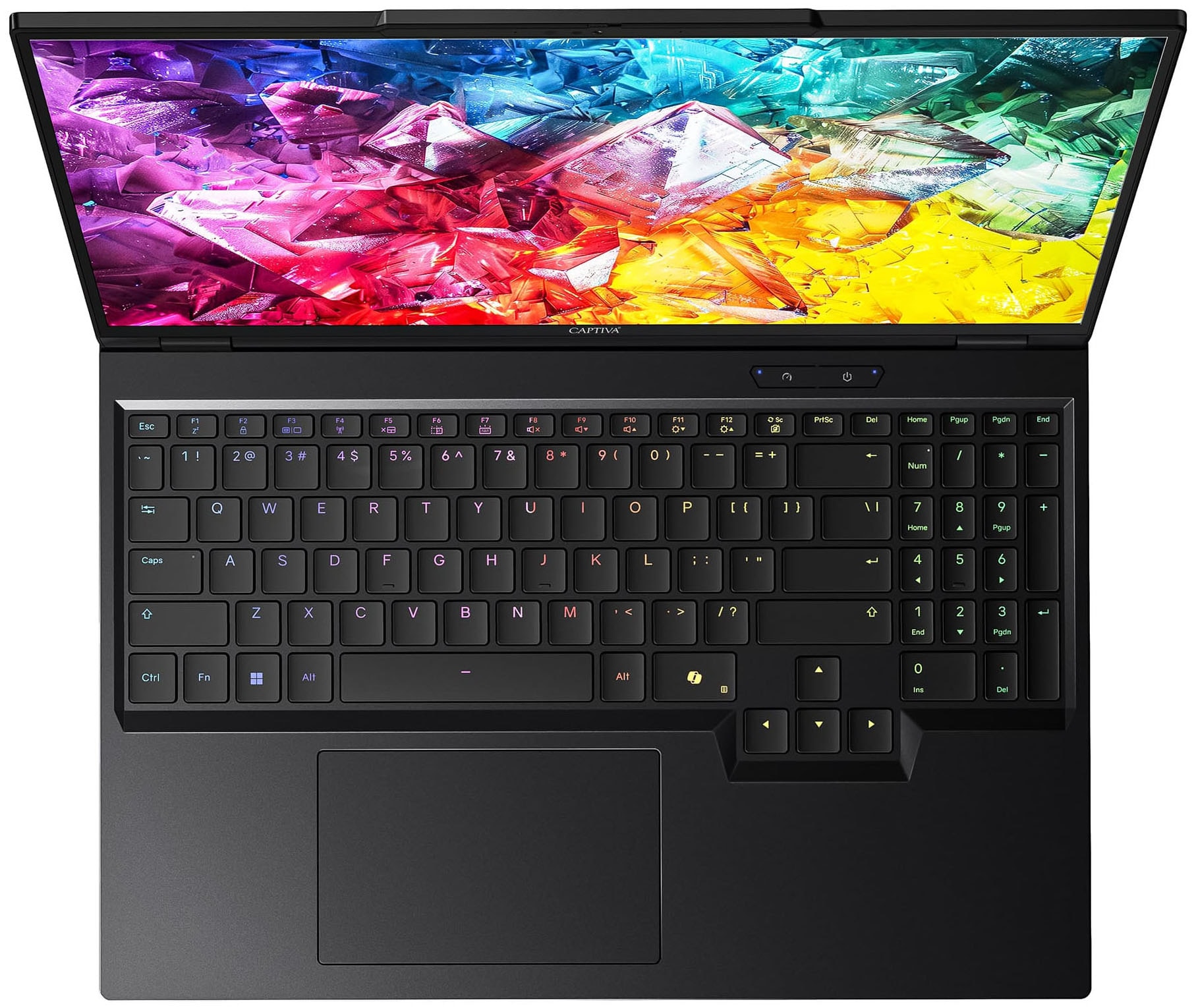 CAPTIVA Gaming-Notebook »Highend Gaming R10-1150GE« 40,6 cm / 16 ″ AMD Ryzen 9 GeForce RTX 5080 2.000 GB SSD