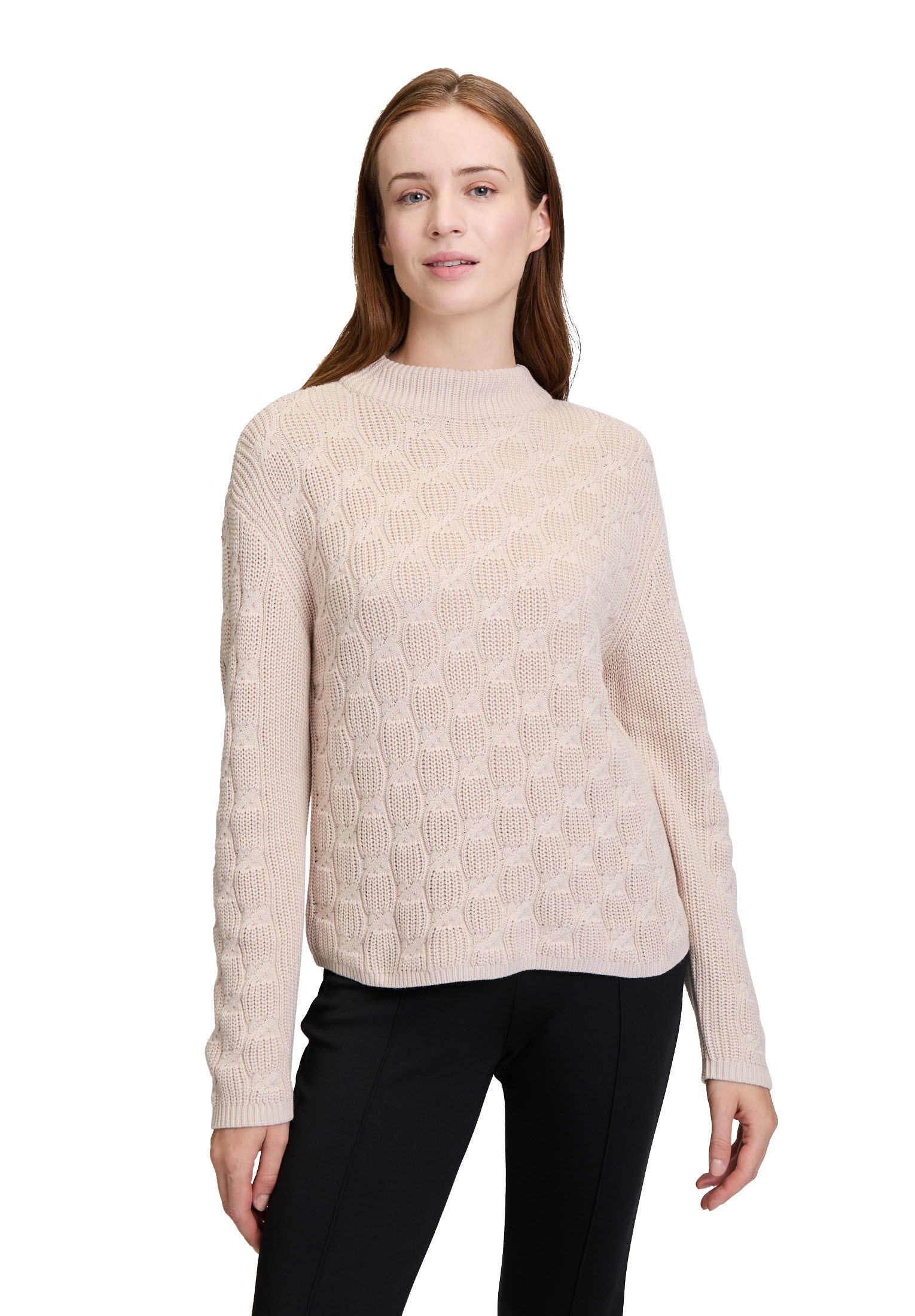 Betty Barclay Rundhalspullover »Grobstrick-Pullover mit Struktur«
