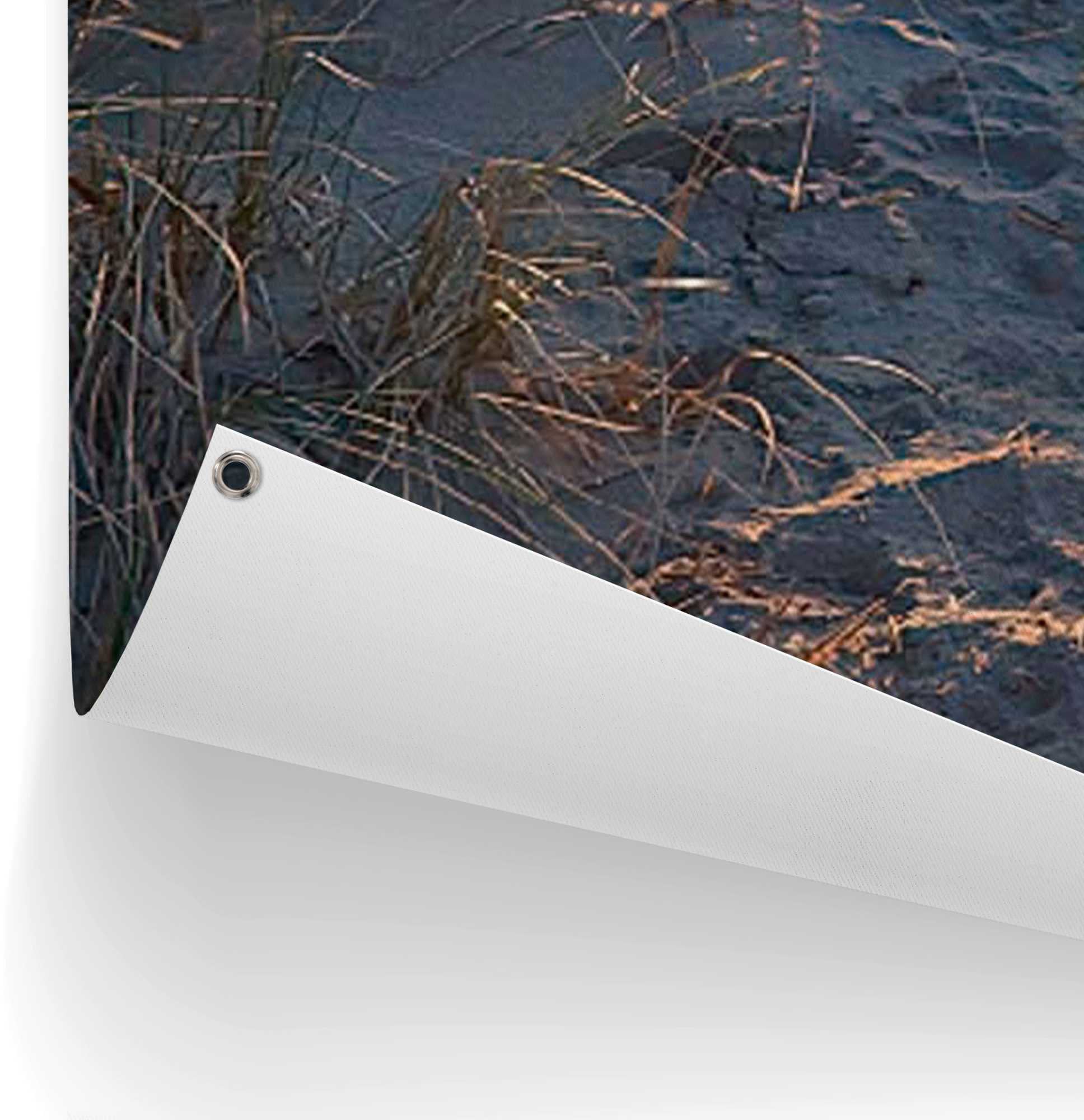 Reinders! Poster »Dünenweg zum Meer«, leichtes und wasserfestes Gartenposter für den Außeneinsatz