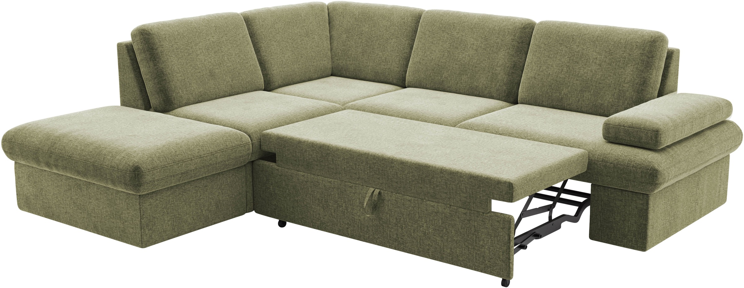 sit&more Ecksofa »Moreno L-Form, B: 238 cm«, mit Armteilverstellung, optional Bettfunktion