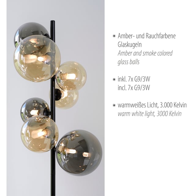 Paul Neuhaus Stehlampe »POPSICLE«, 7 flammig-flammig online kaufen | mit 3  Jahren XXL Garantie