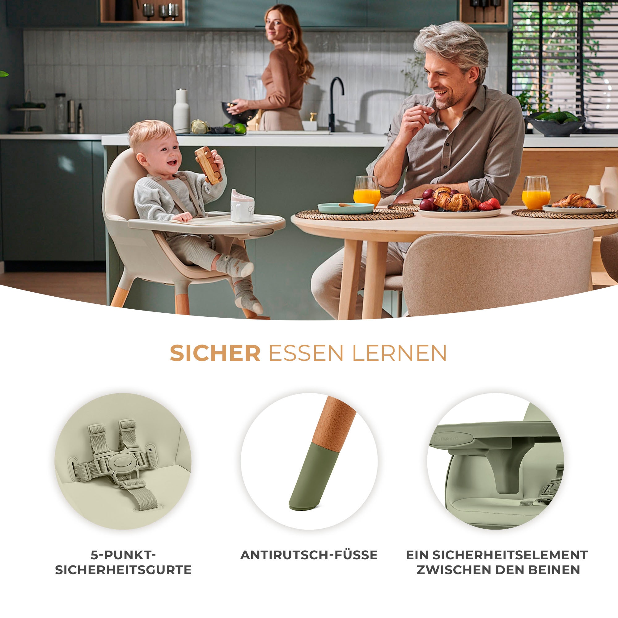 Kinderkraft Hochstuhl »FINI 2«