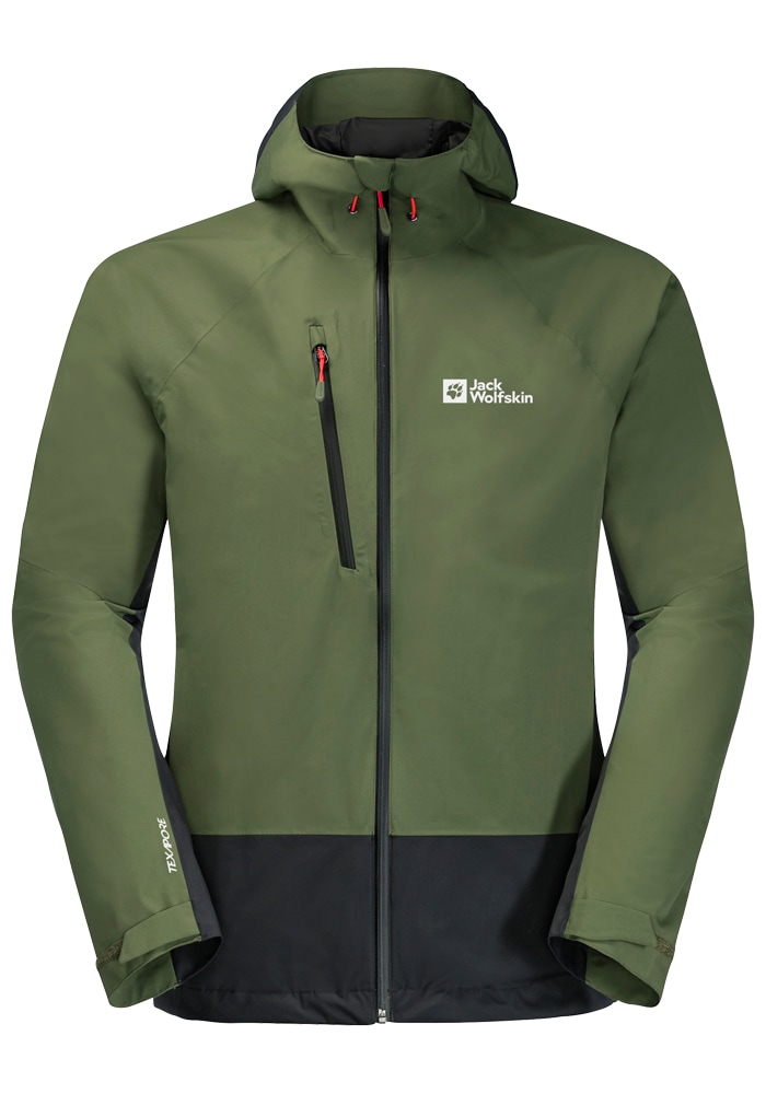 Jack Wolfskin Outdoorjacke »EAGLE PEAK 2L JKT M«, mit Kapuze