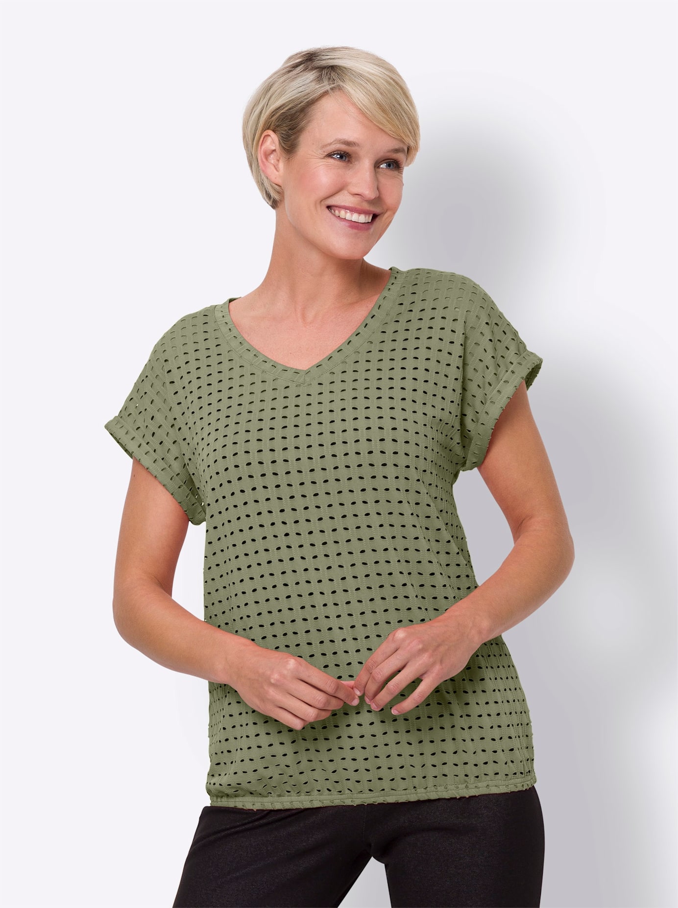 Classic Basics V-Shirt »V-Shirt«, (1 tlg.)