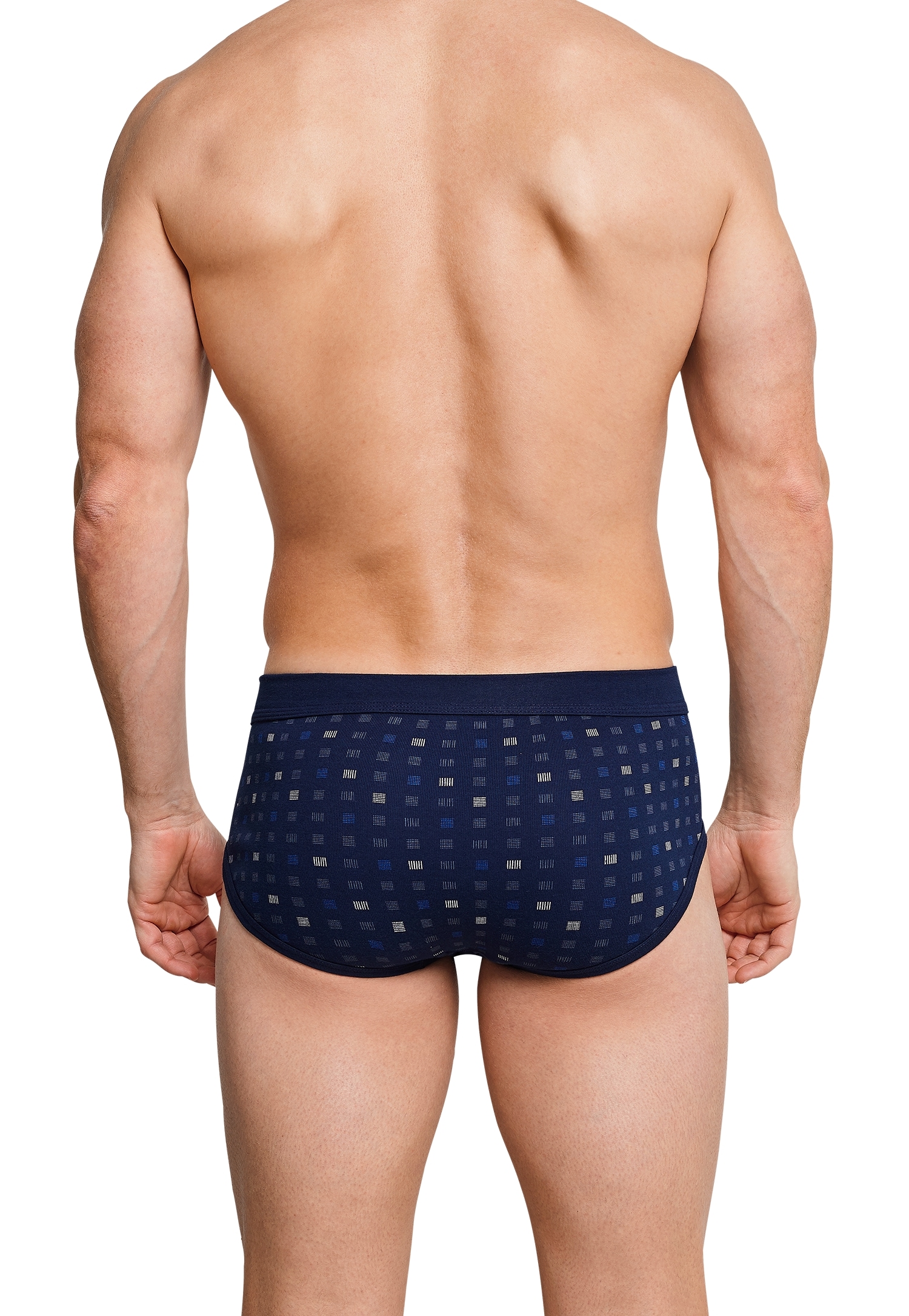 Schiesser Slip »Essentials« 2er Pack,  mit Eingriff, Feinripp-Qualität, Softbund, kariert, Baumwolle