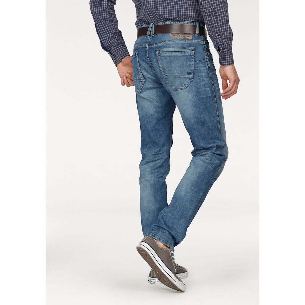 PME LEGEND Regular-fit-Jeans »NIGHTFLIGHT«, mit Markenlabel