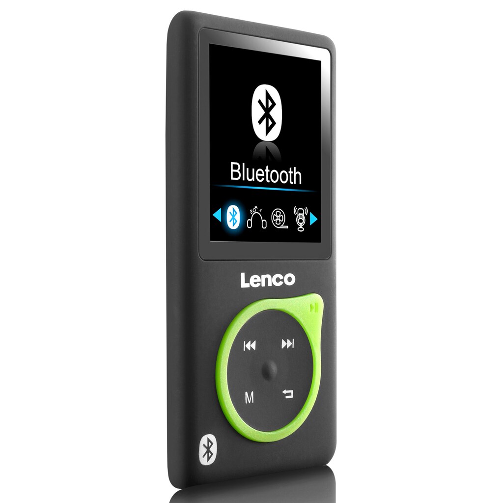 Lenco MP3-Player »Xemio-768 lime«, 8GB-Speicherkarte, Bluetooth